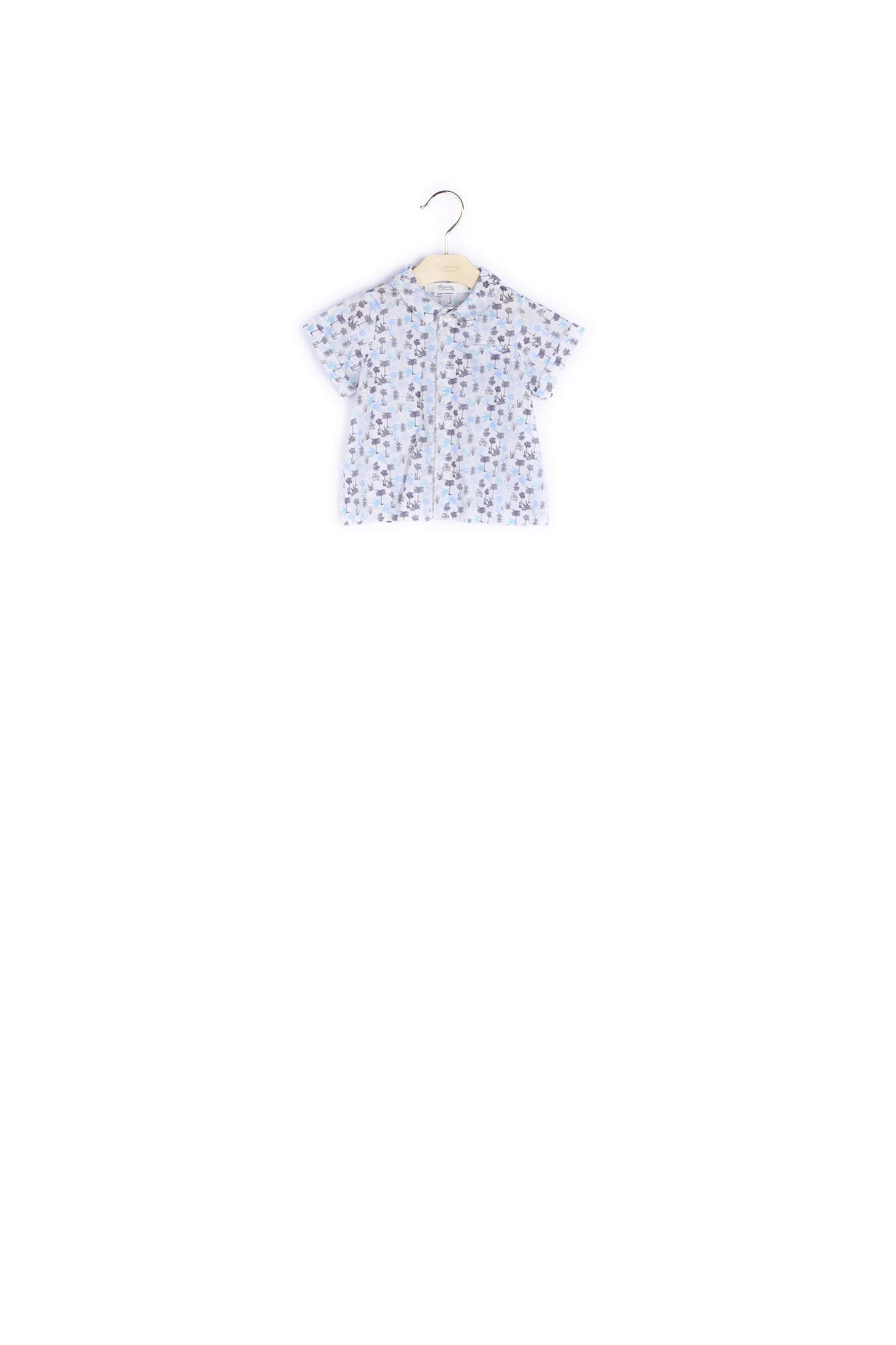 Chemise en popeline imprimée - Bonpoint vintage