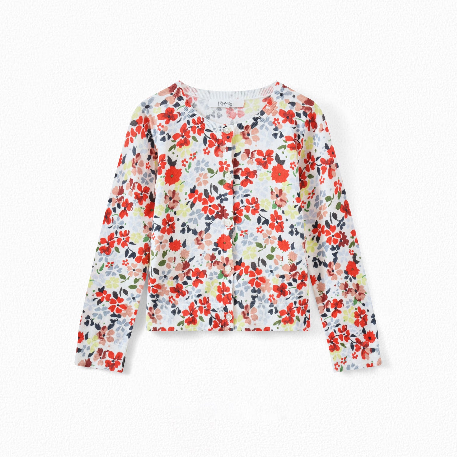 Cardigan imprimé - Bonpoint vintage