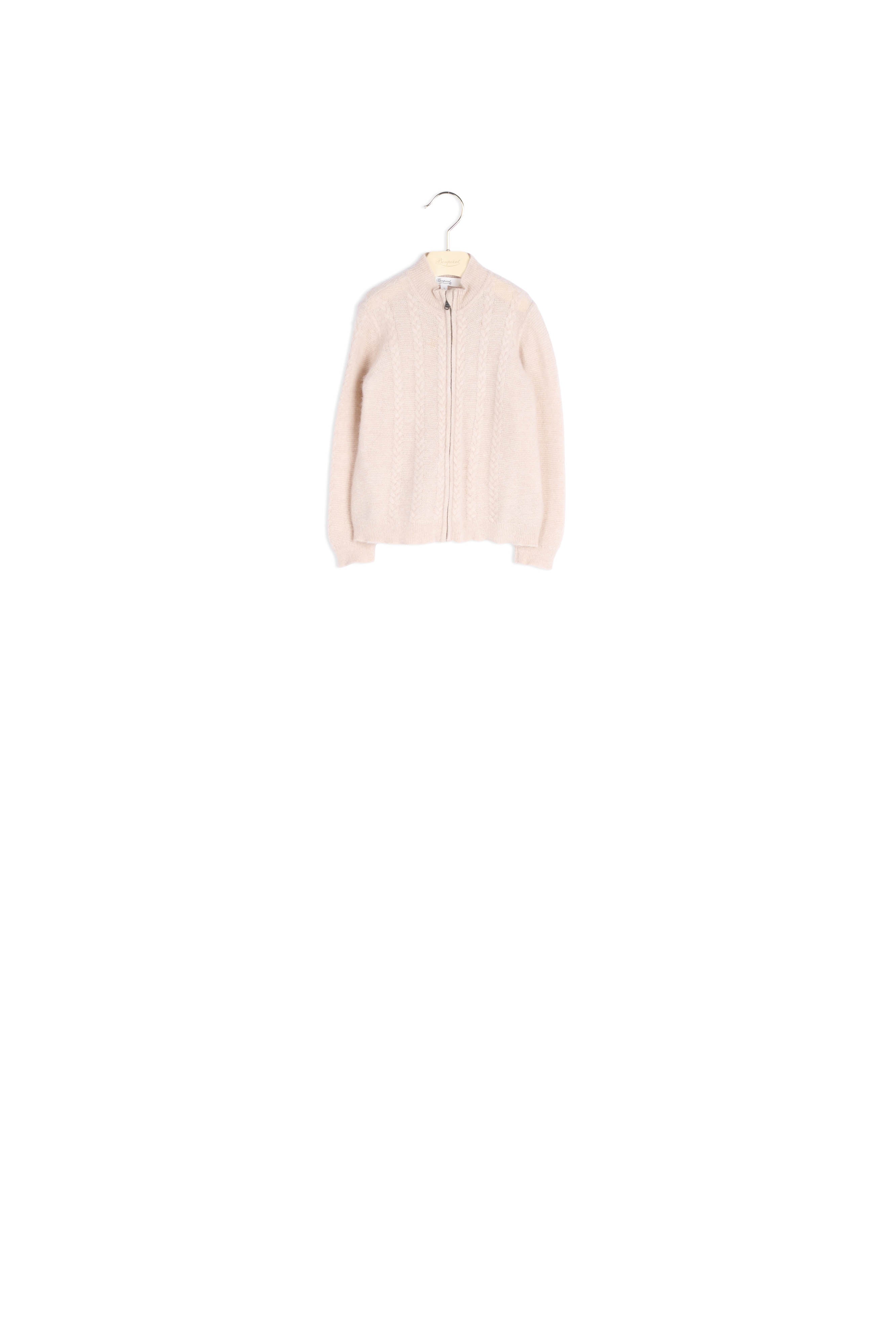 Cardigan bébé cachemire torsadé - Bonpoint vintage