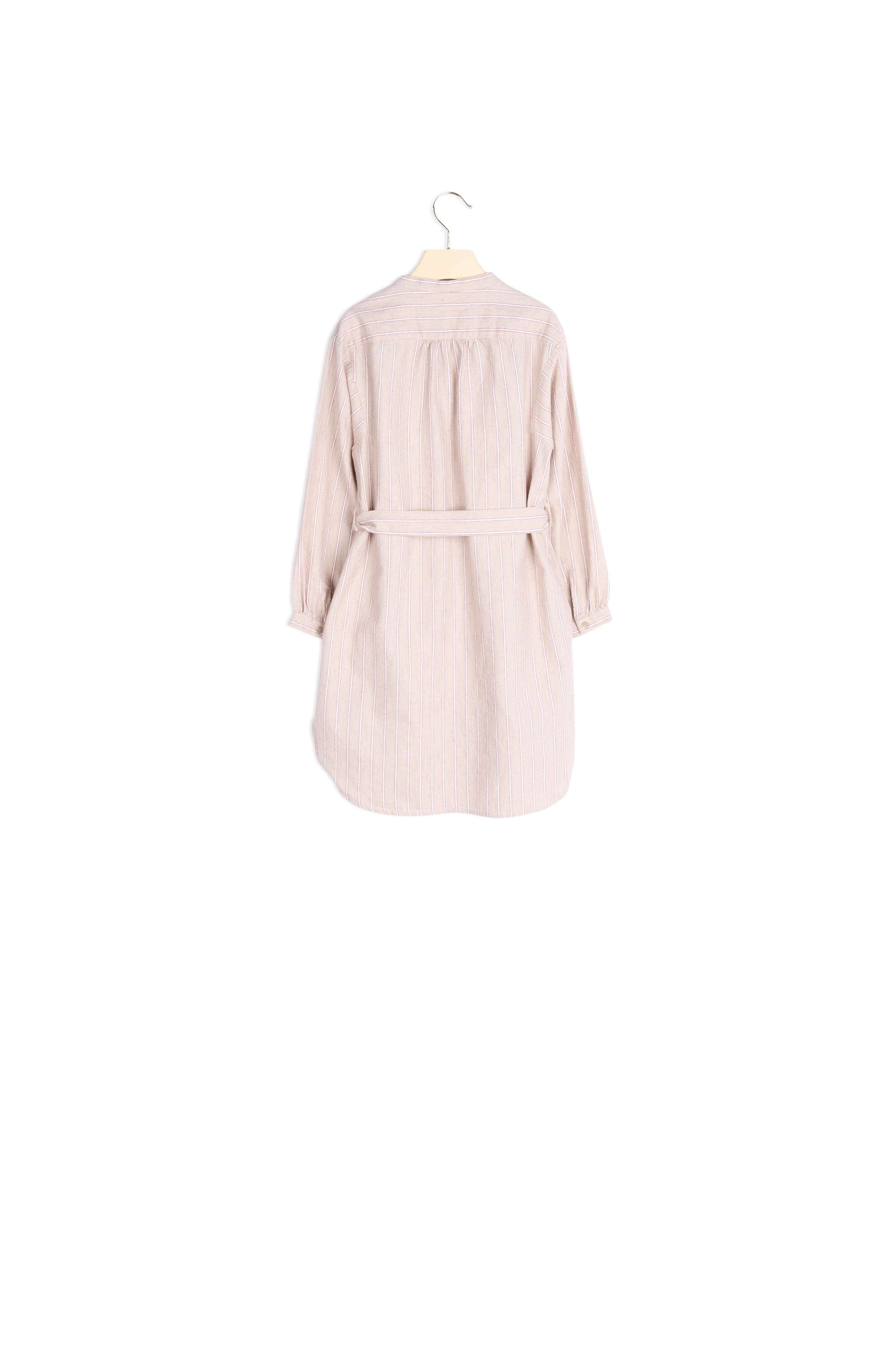 Robe chemise à rayures fines - Bonpoint vintage