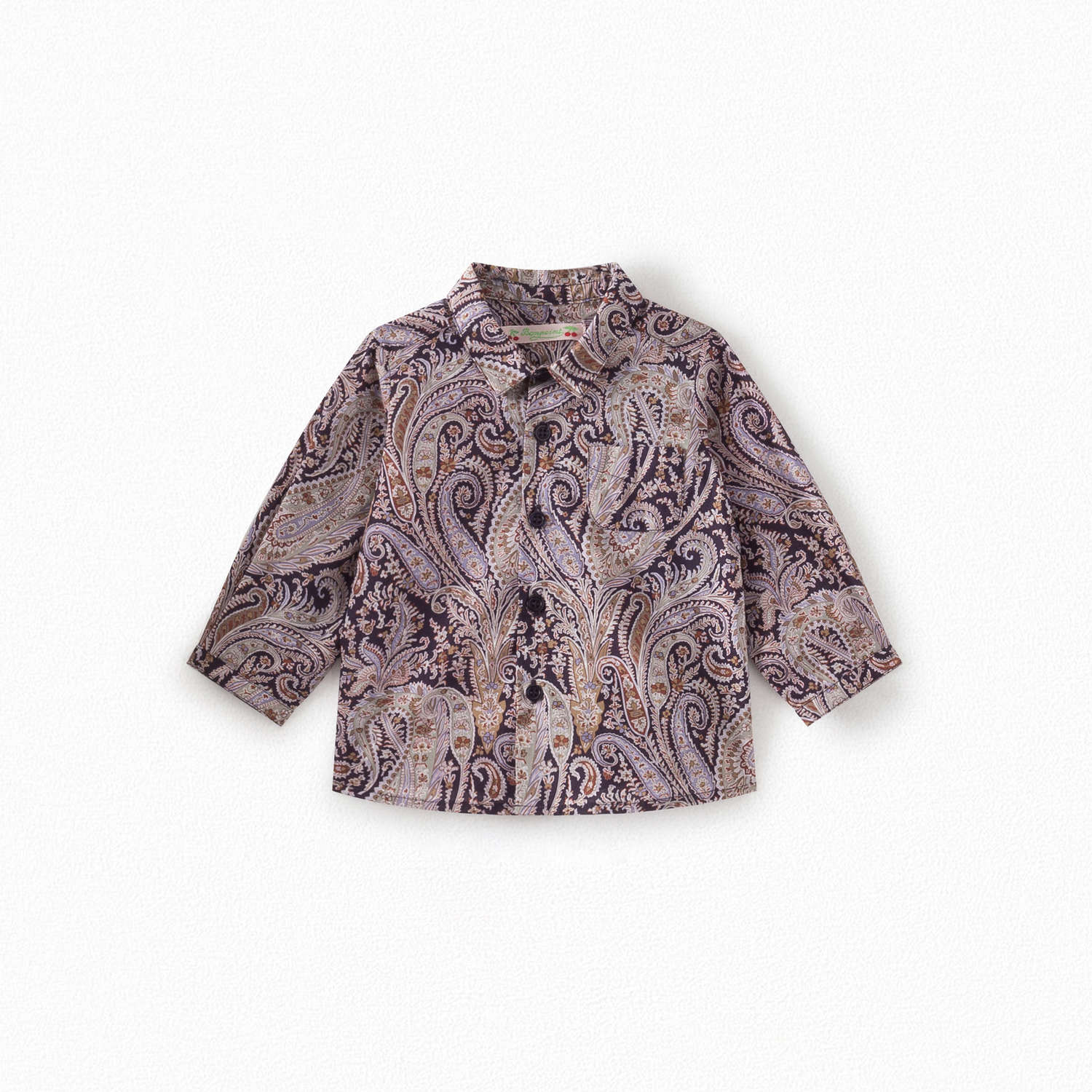 Chemise en tissu Liberty bébé - Bonpoint vintage