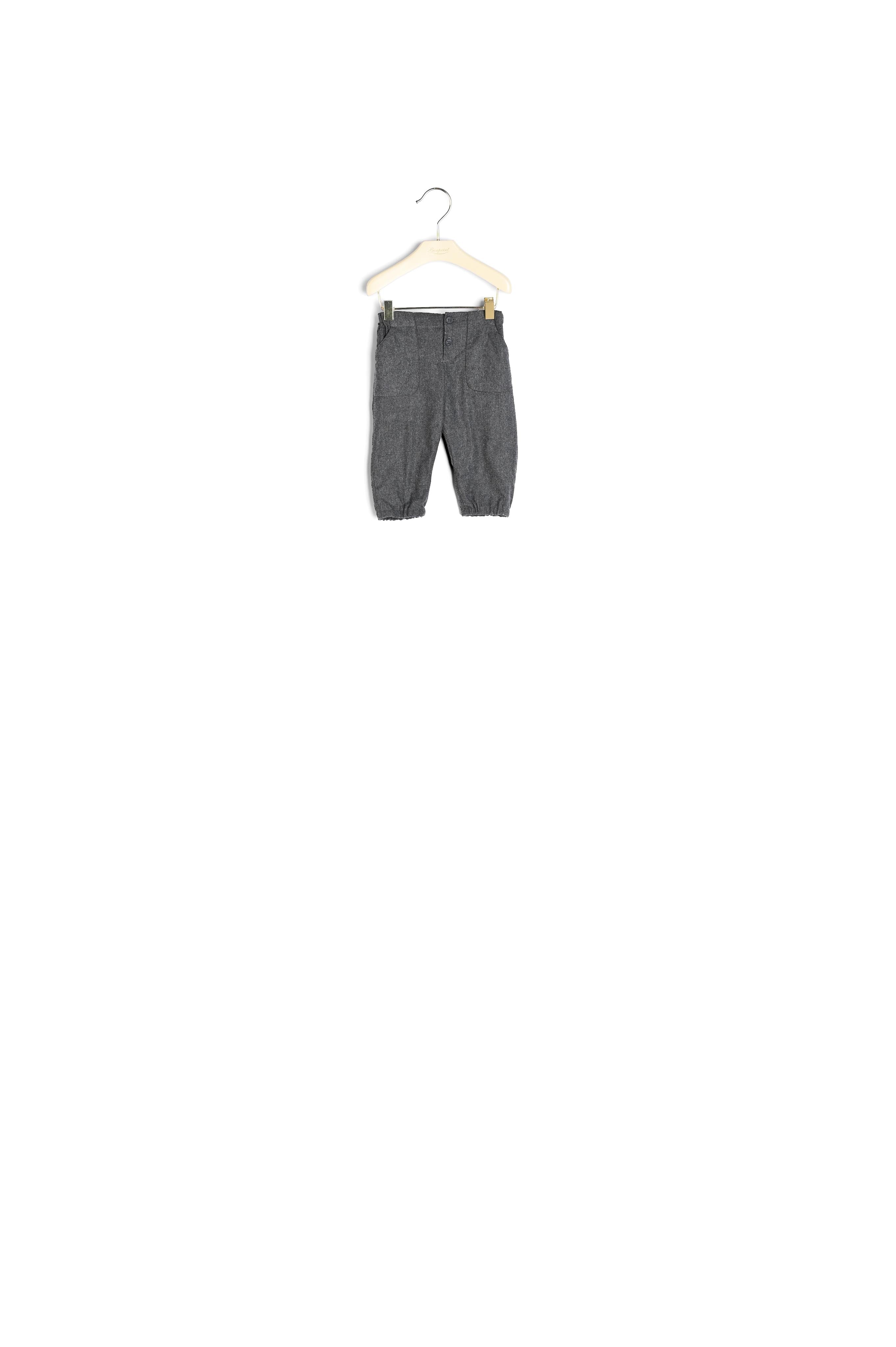 Pantalon en flanelle chinée - Bonpoint vintage