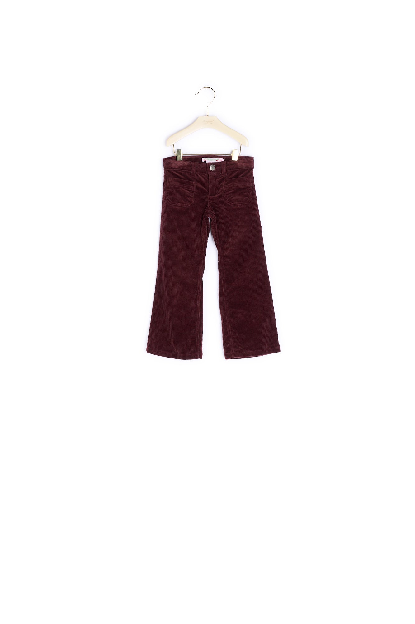 Pantalon flare en velours fille - Bonpoint vintage