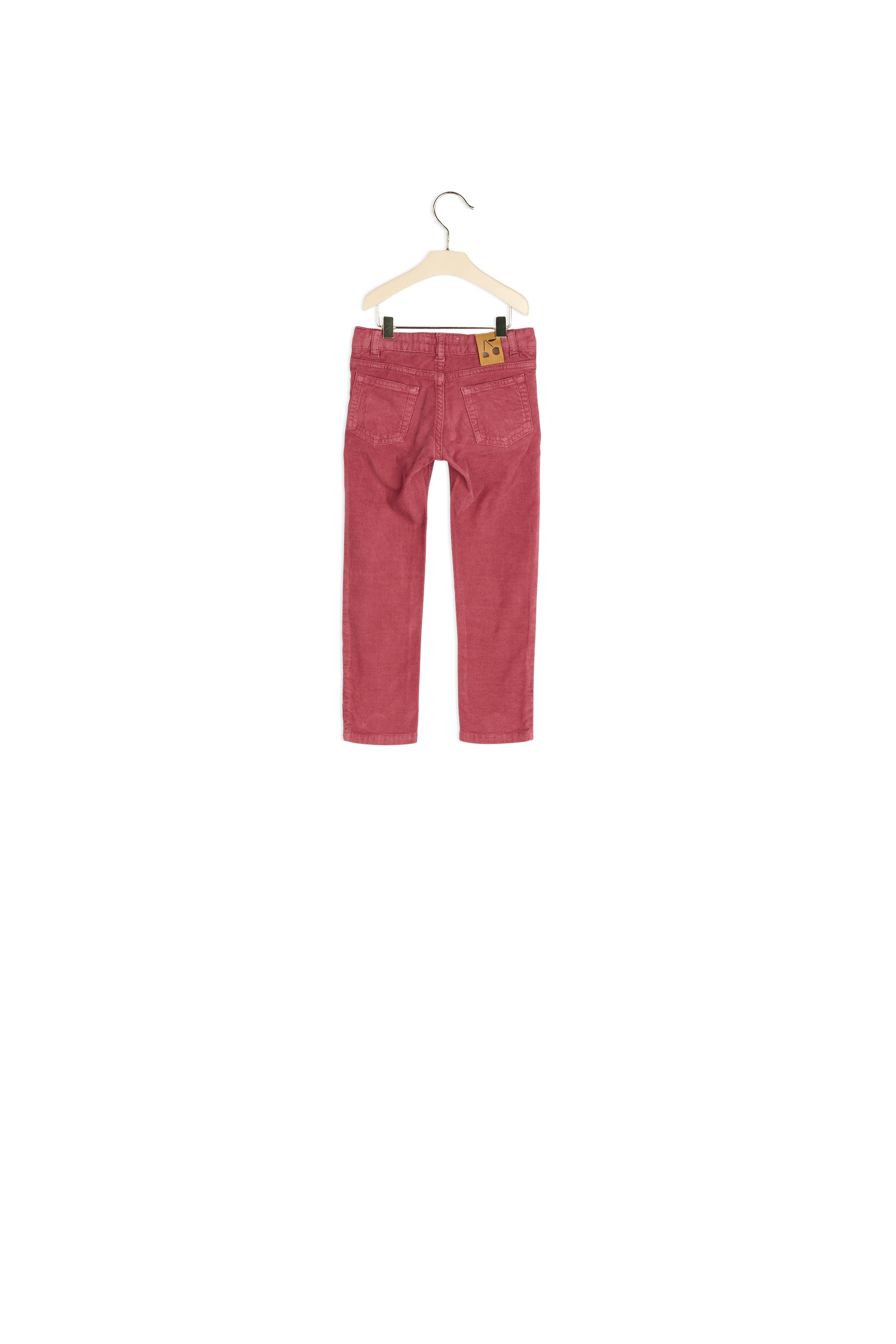 Pantalon slim fille en velours milleraies - Bonpoint vintage