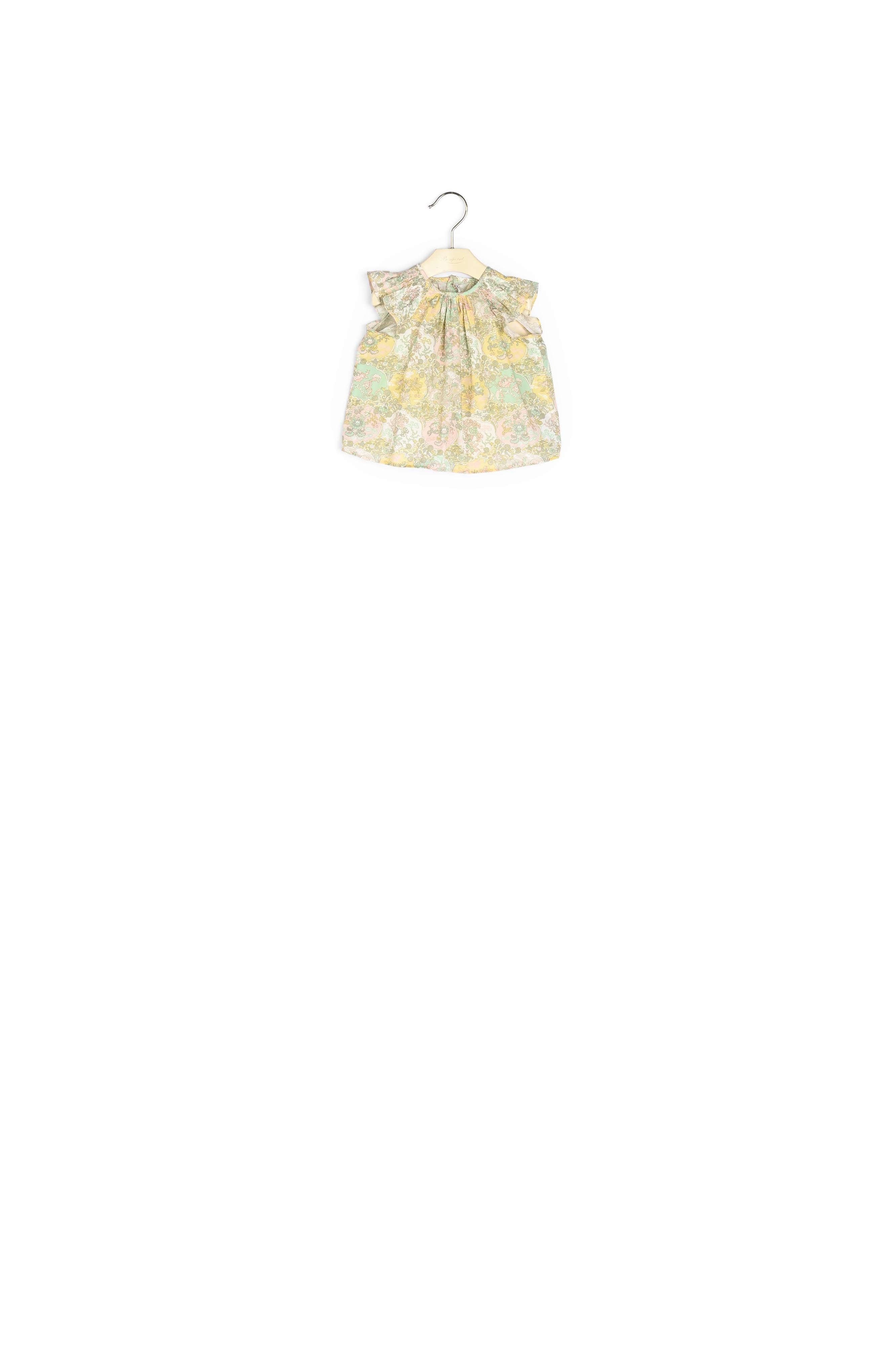 Blouse en tissu Liberty exclusif bébé - Bonpoint vintage
