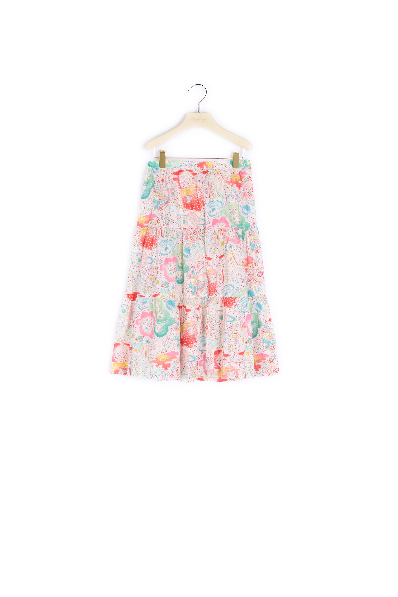 Jupe longue Lise imprimée Liberty - Bonpoint vintage