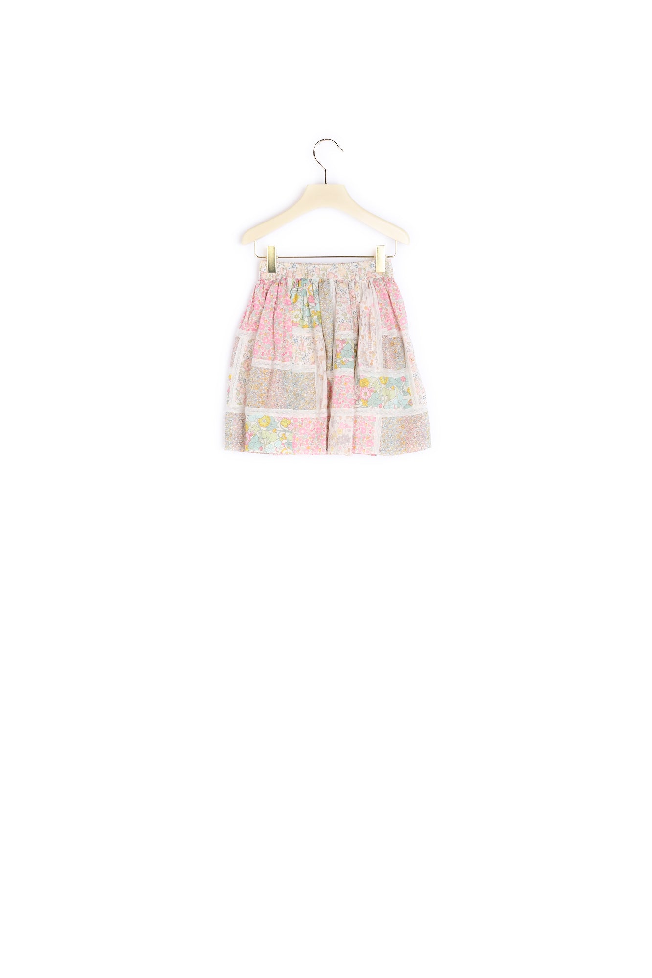 Jupe Suzon patchwork liberty - Bonpoint vintage