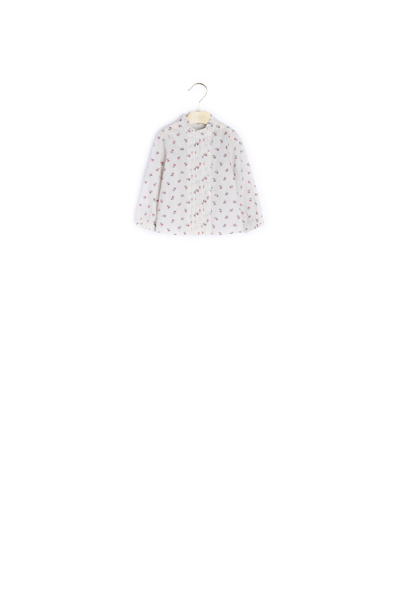 Chemisier imprimé asymétrique bébé - Bonpoint vintage