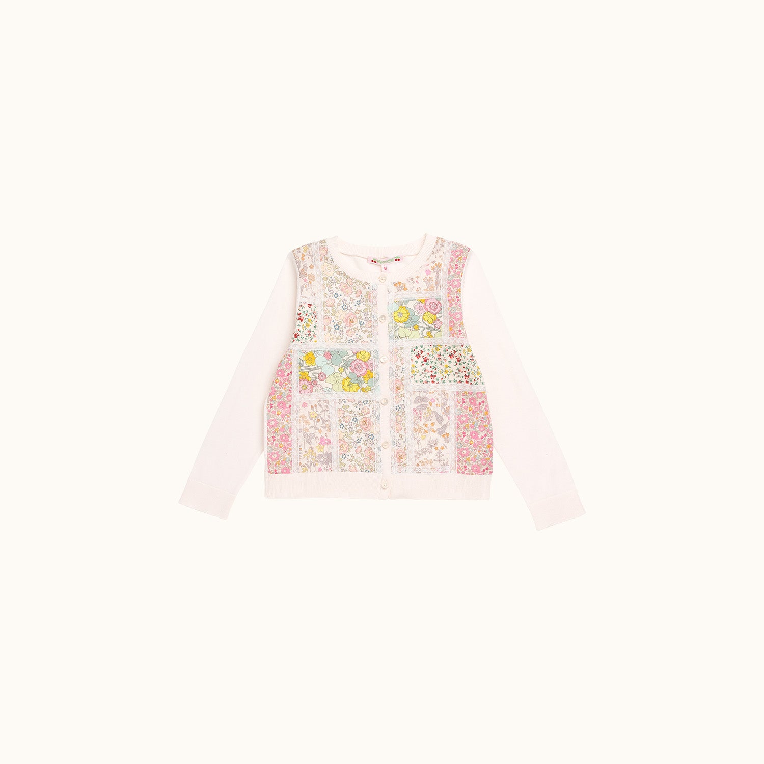 Cardigan multicolore liberty - Bonpoint vintage