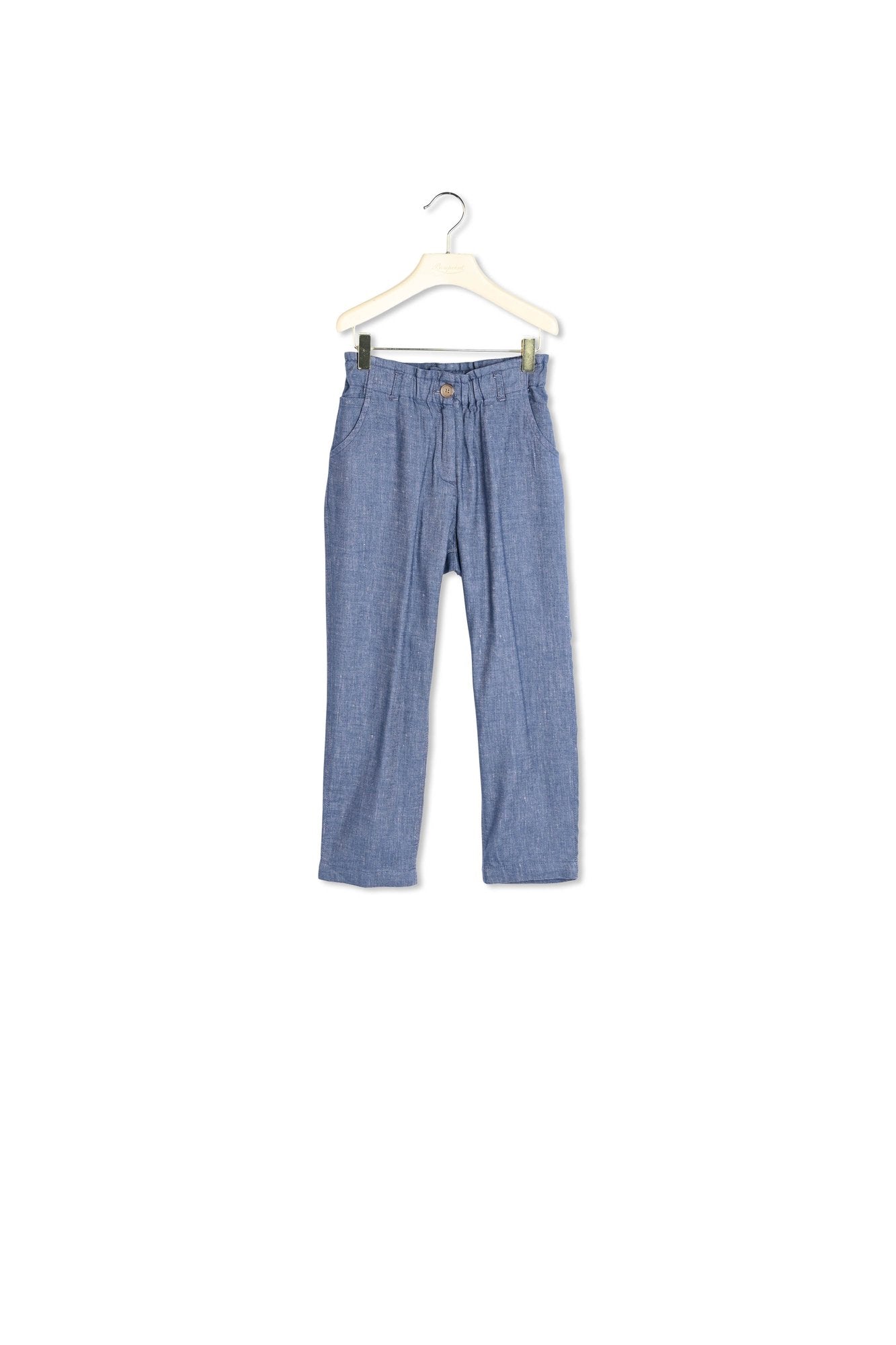 Mom jean en twill - Bonpoint vintage