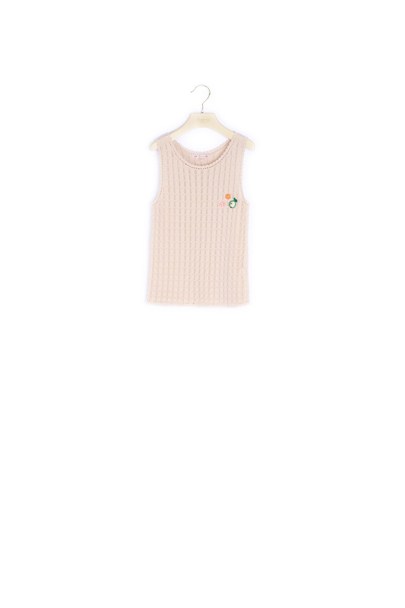 Débardeur crochet fille - Bonpoint vintage