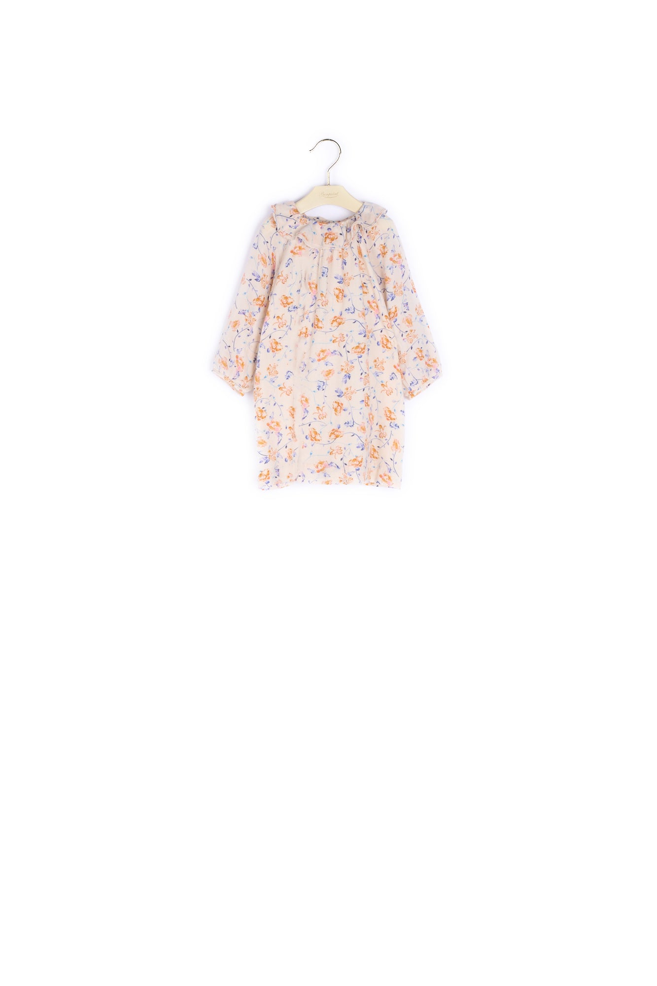 Robe à col volanté bébé - Bonpoint vintage