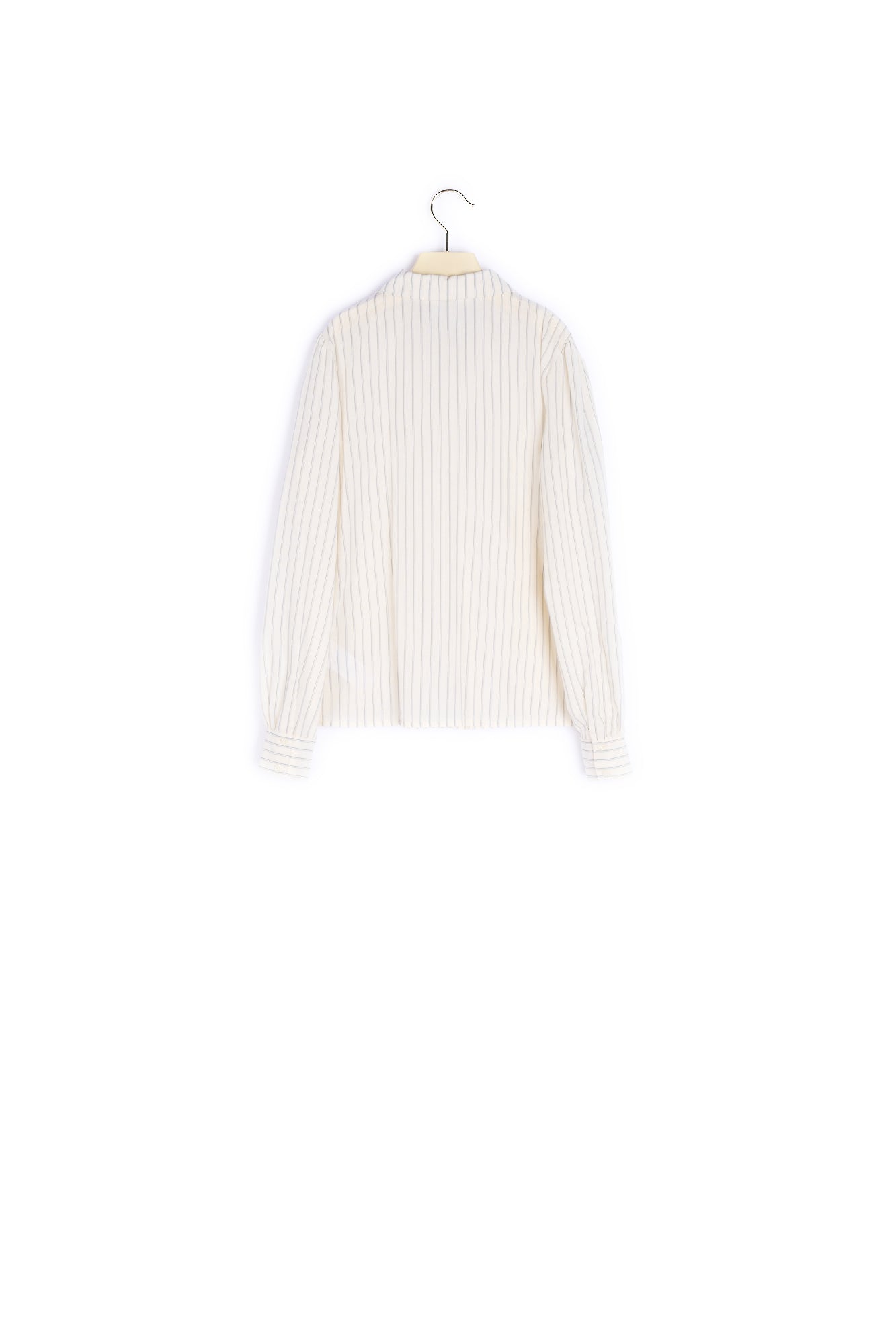 Blouse fille en voile rayé - Bonpoint vintage