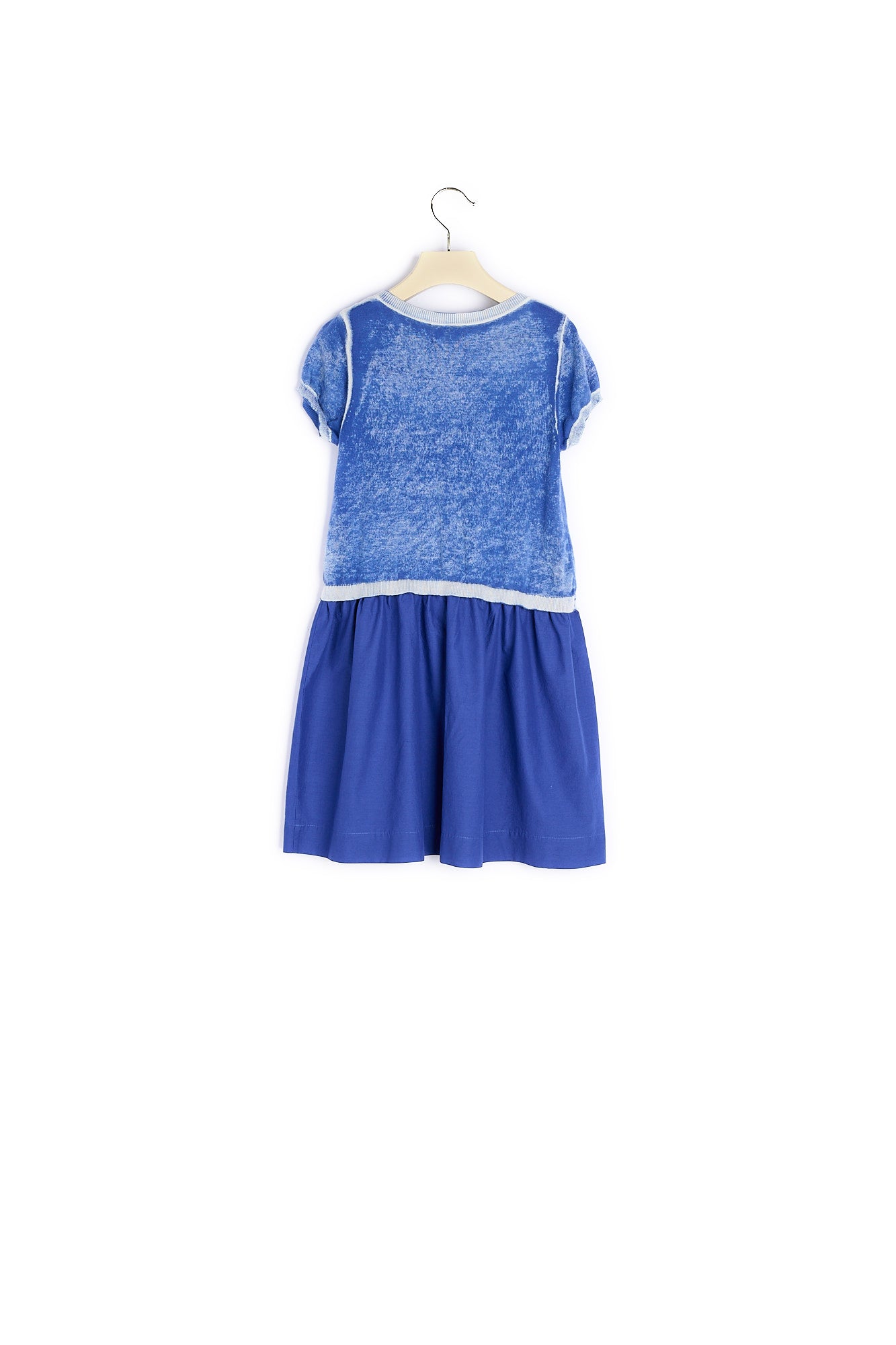 Robe bi-matière - Bonpoint vintage