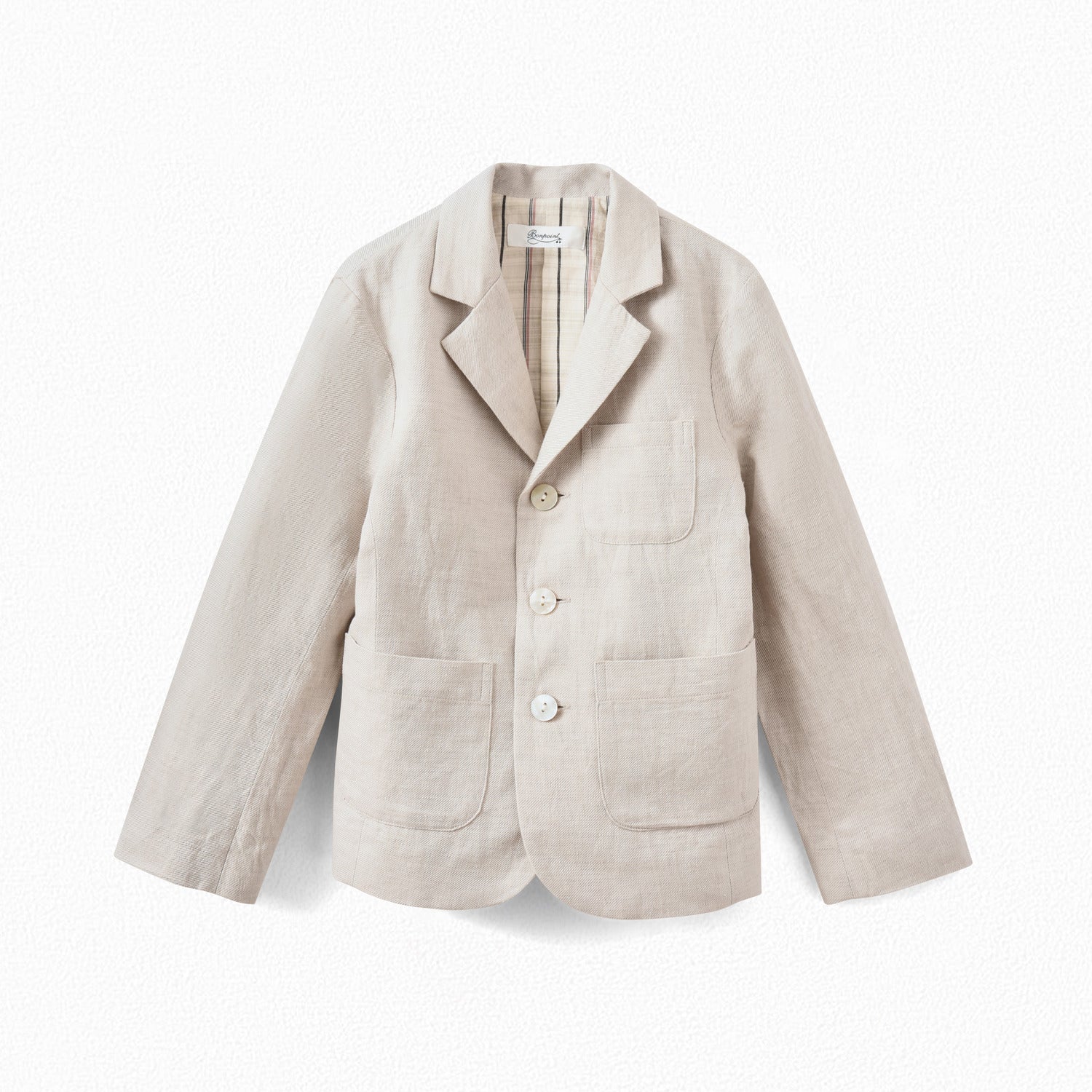 Veste en lin et coton garçon - Bonpoint vintage
