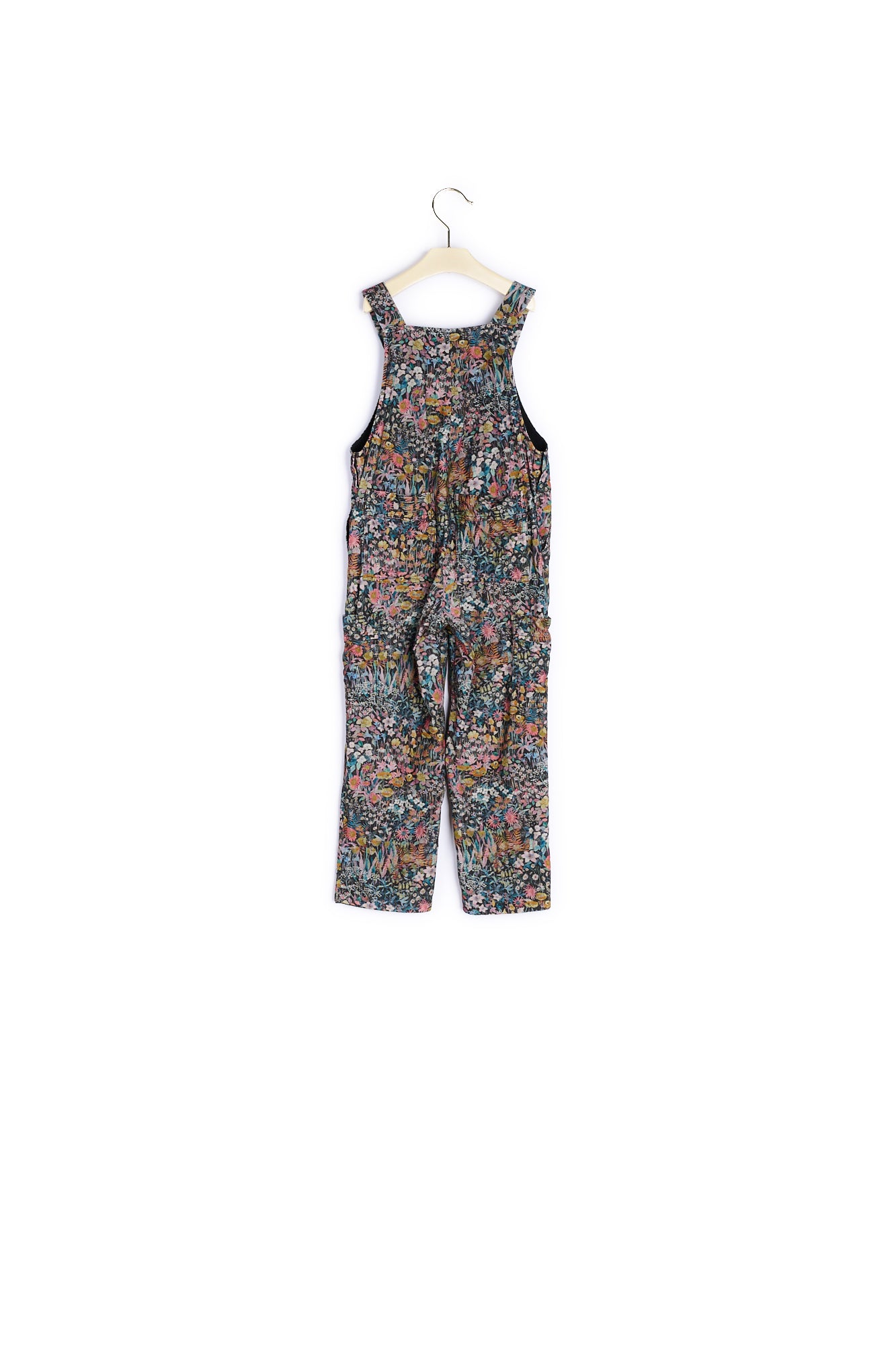 Salopette en tissu liberty velours - Bonpoint vintage