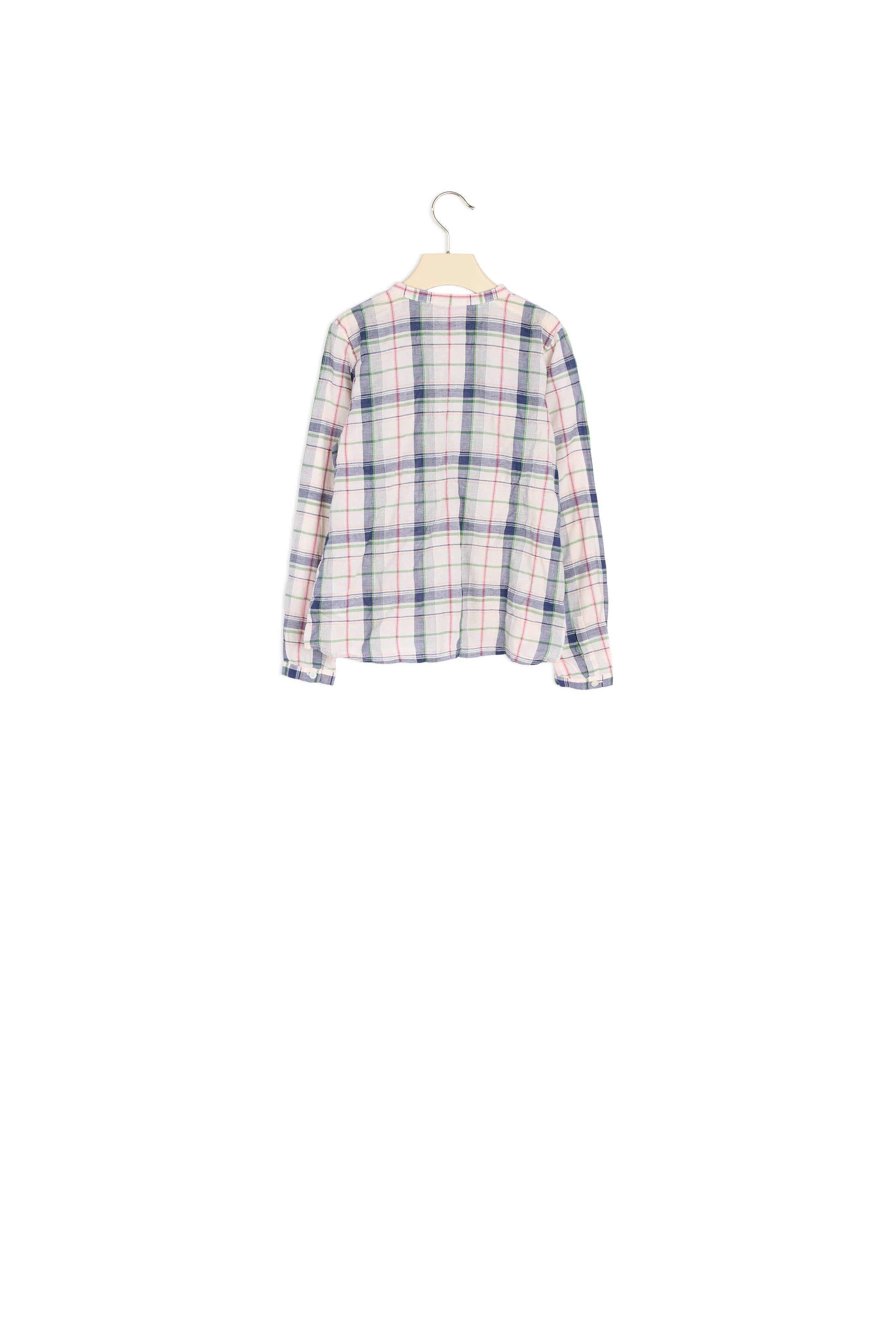 Chemise à carreaux - Bonpoint vintage