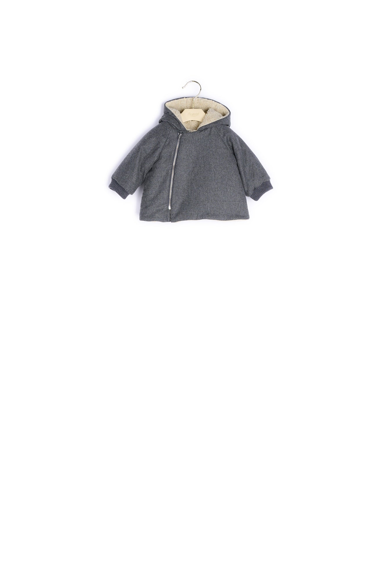 Manteau Minois bébé en flanelle - Bonpoint vintage