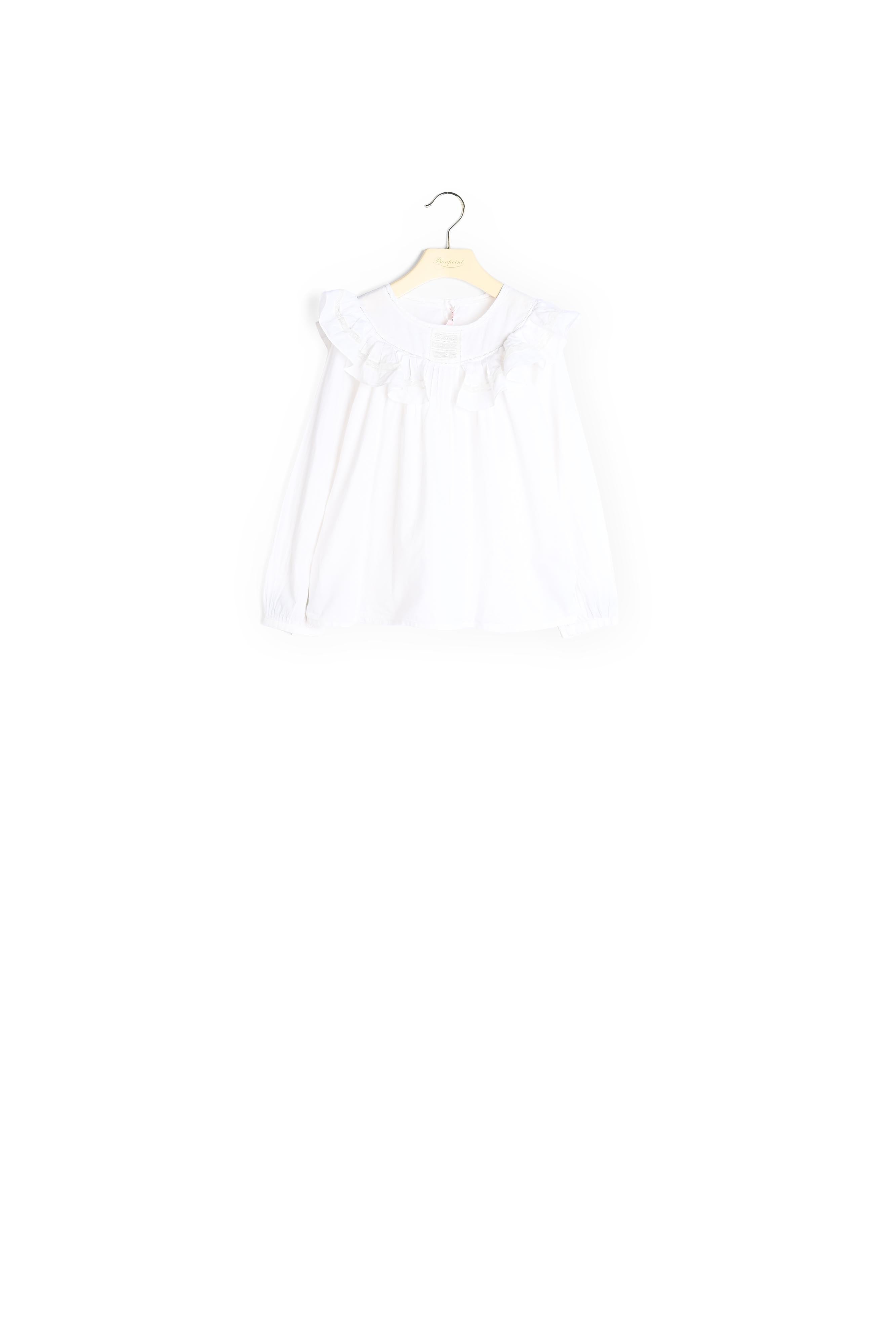 Blouse à volants - Bonpoint vintage