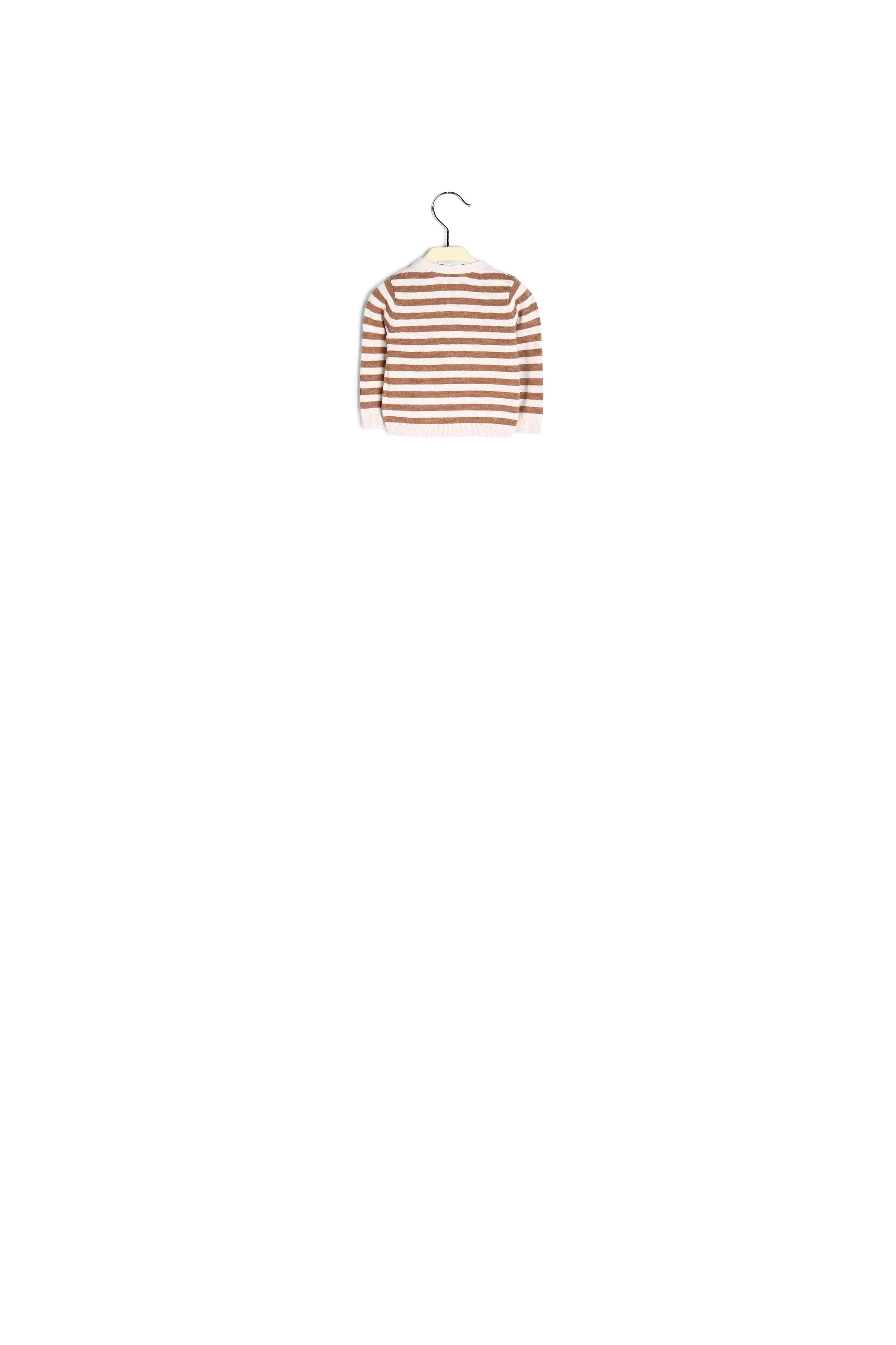 Cardigan rayé - Bonpoint vintage