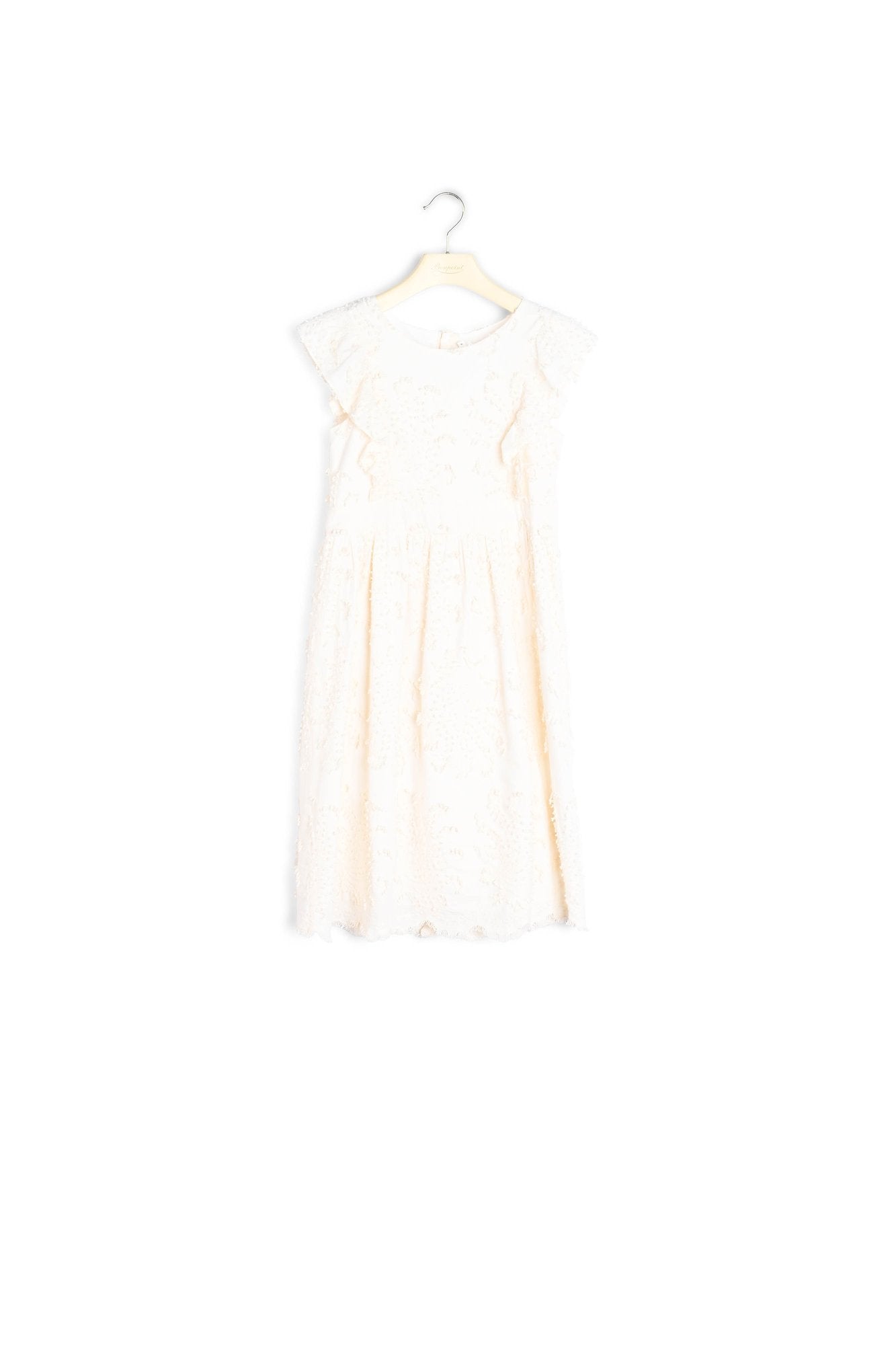 Robe en popeline brodée - Bonpoint vintage