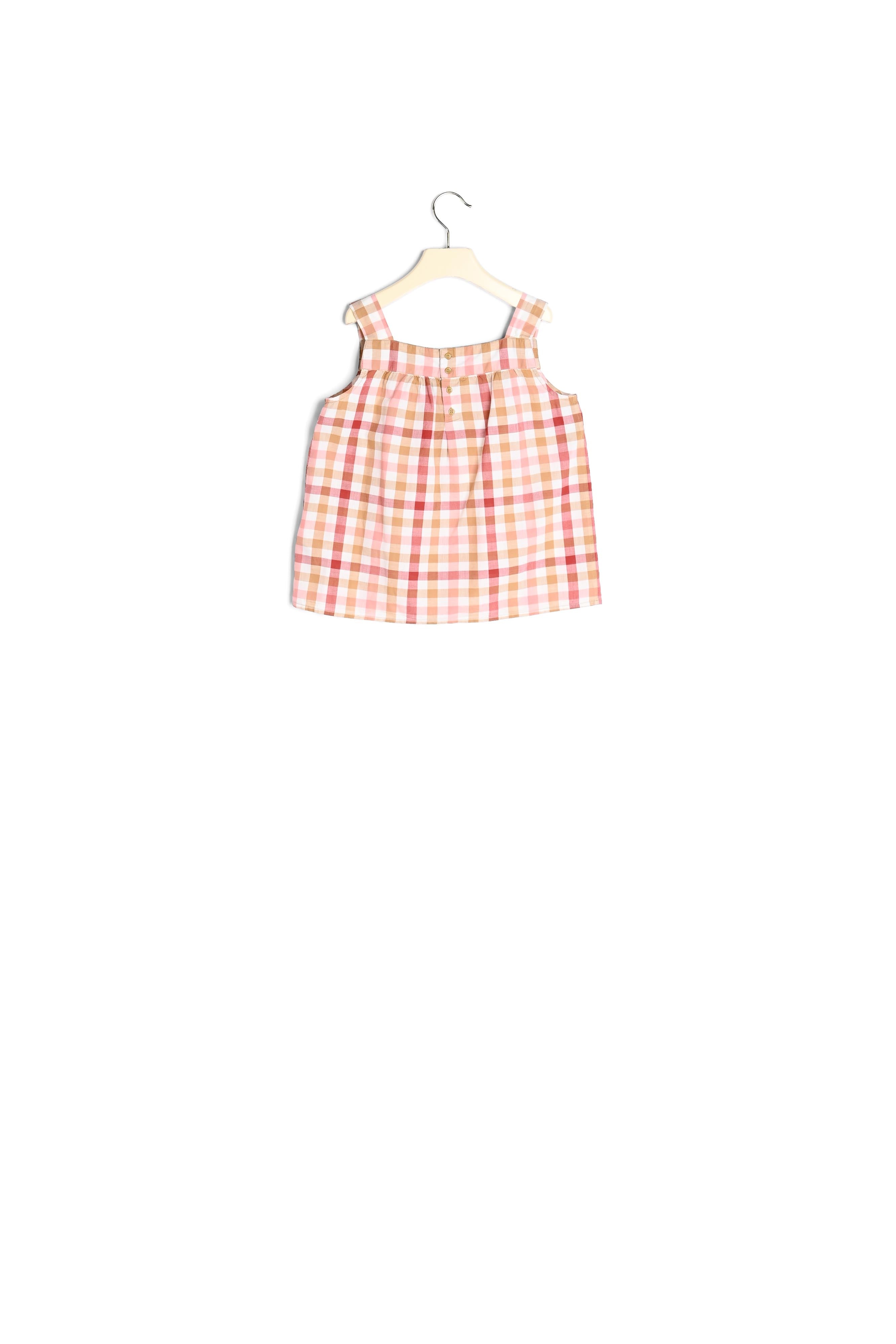 Blouse à carreaux - Bonpoint vintage
