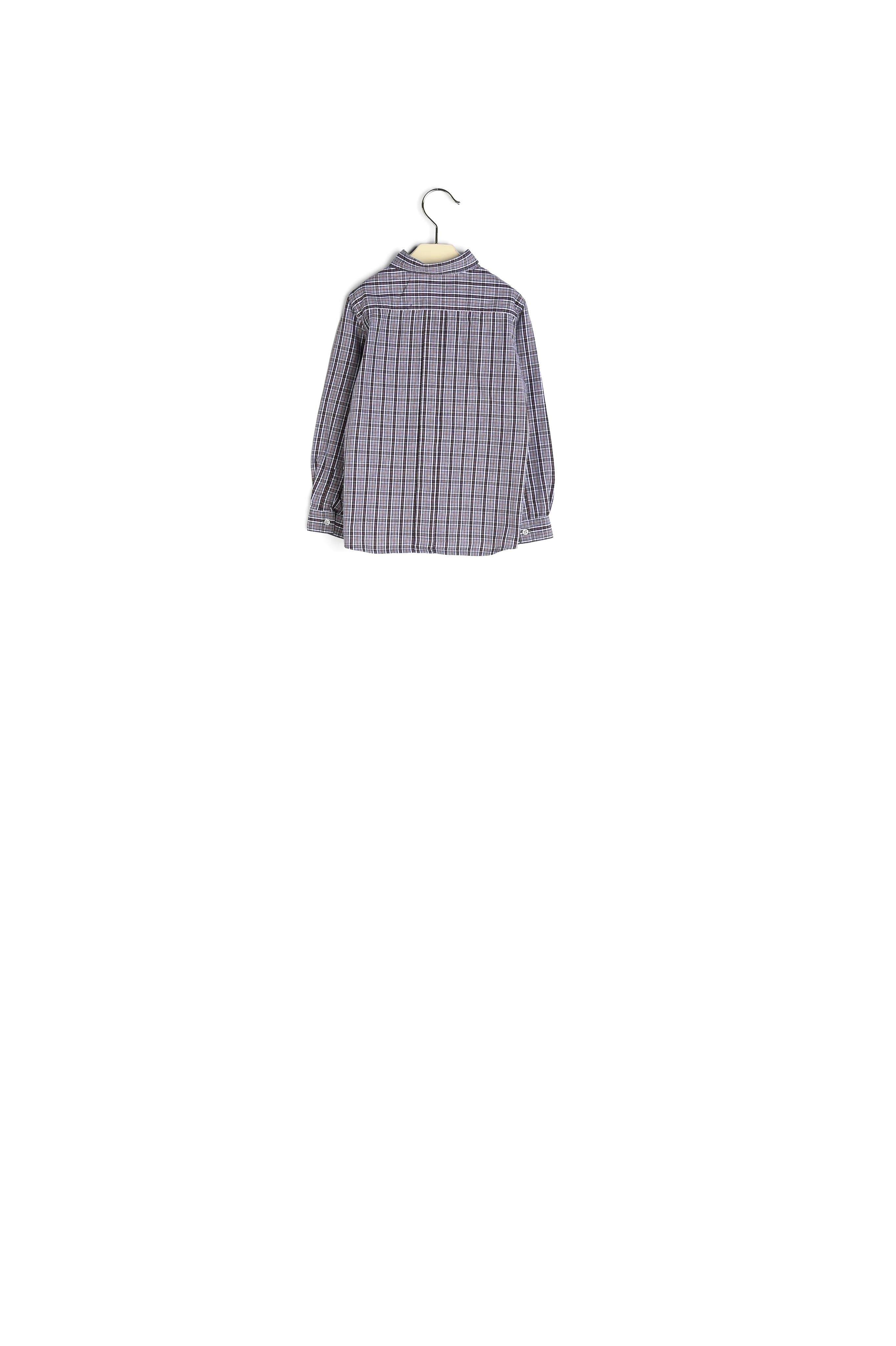 Chemise à carreaux - Bonpoint vintage