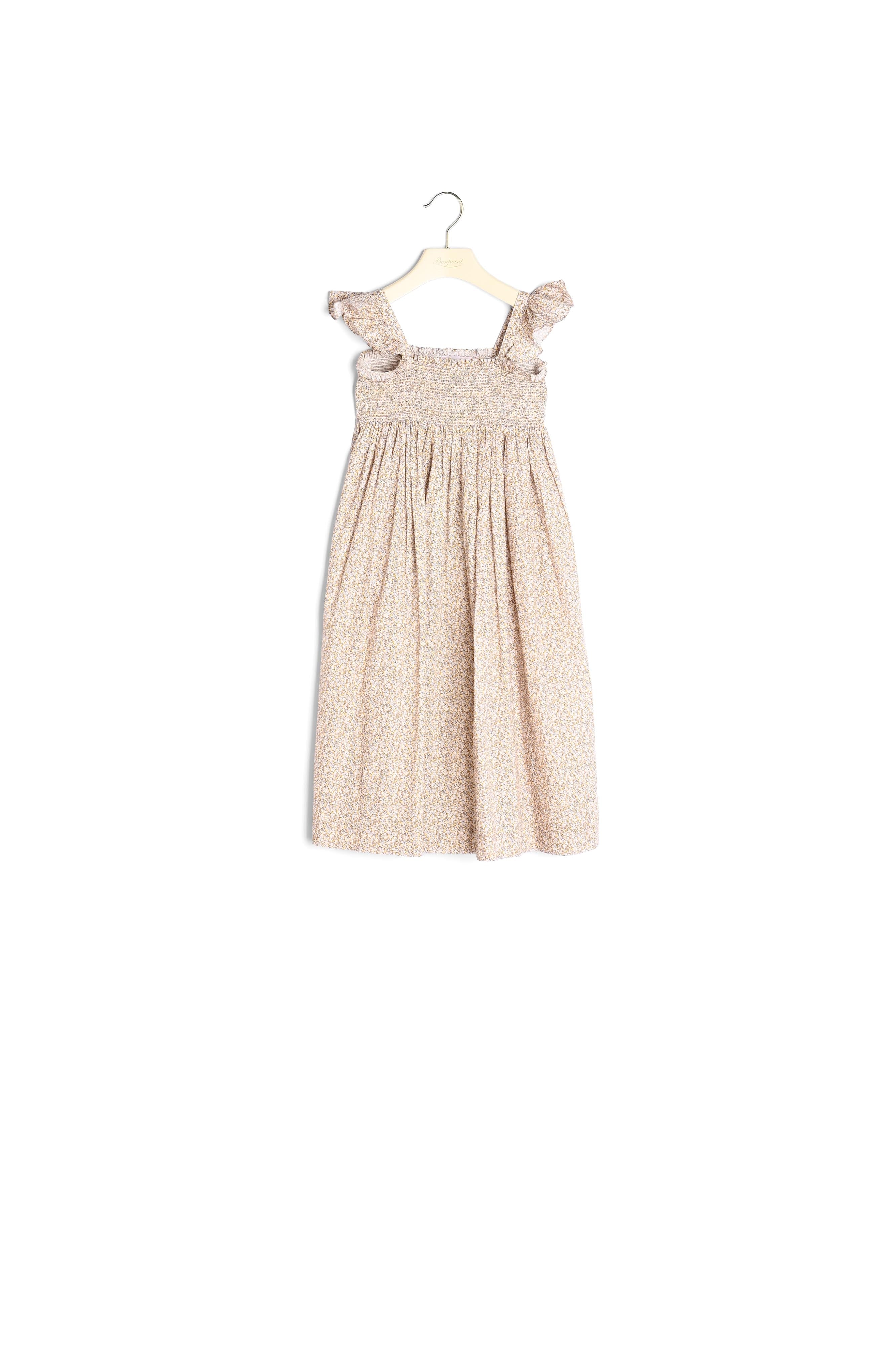 Robe en coton Liberty fille - Bonpoint vintage