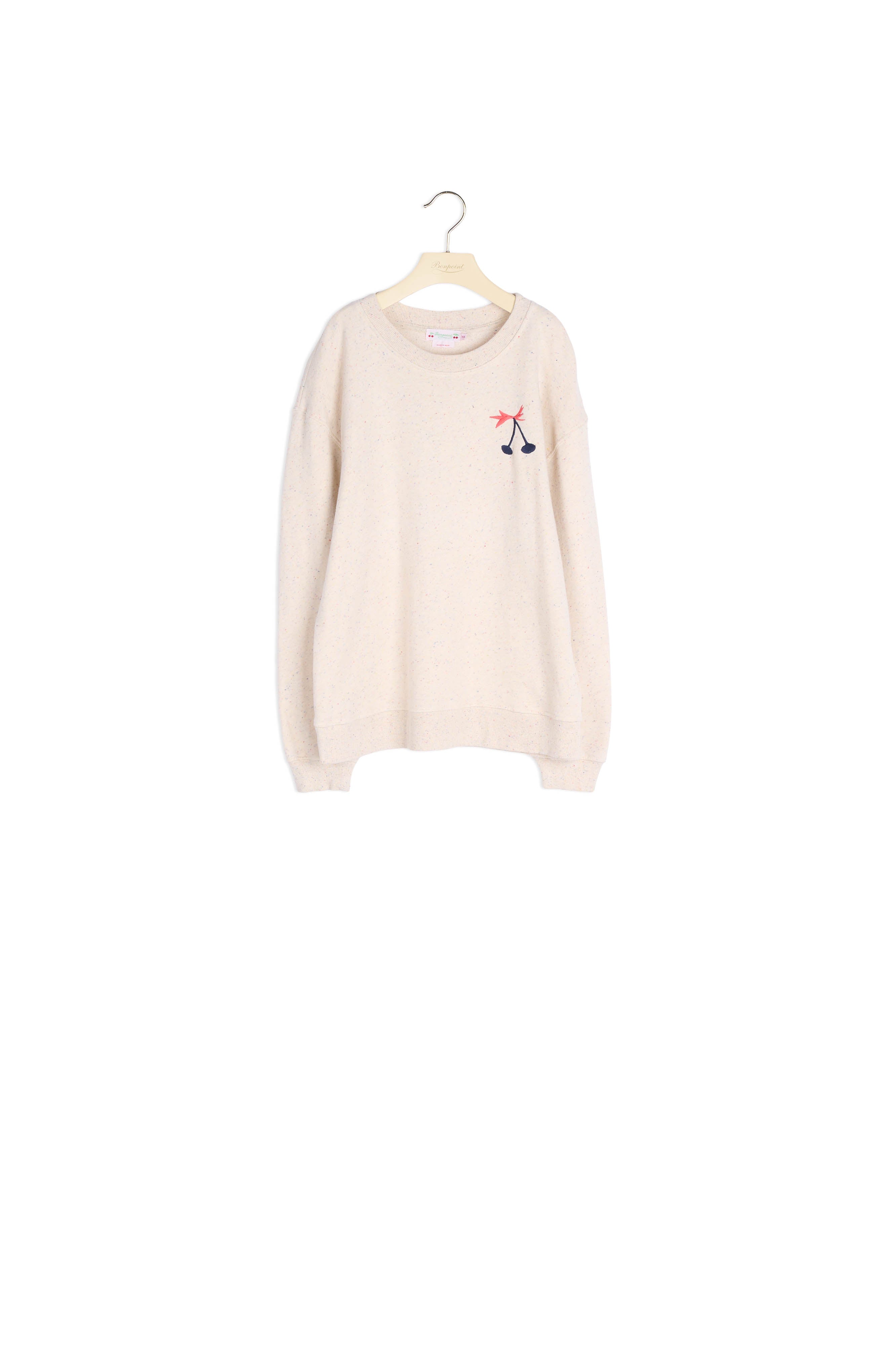 Sweat en molleton fille - Bonpoint vintage