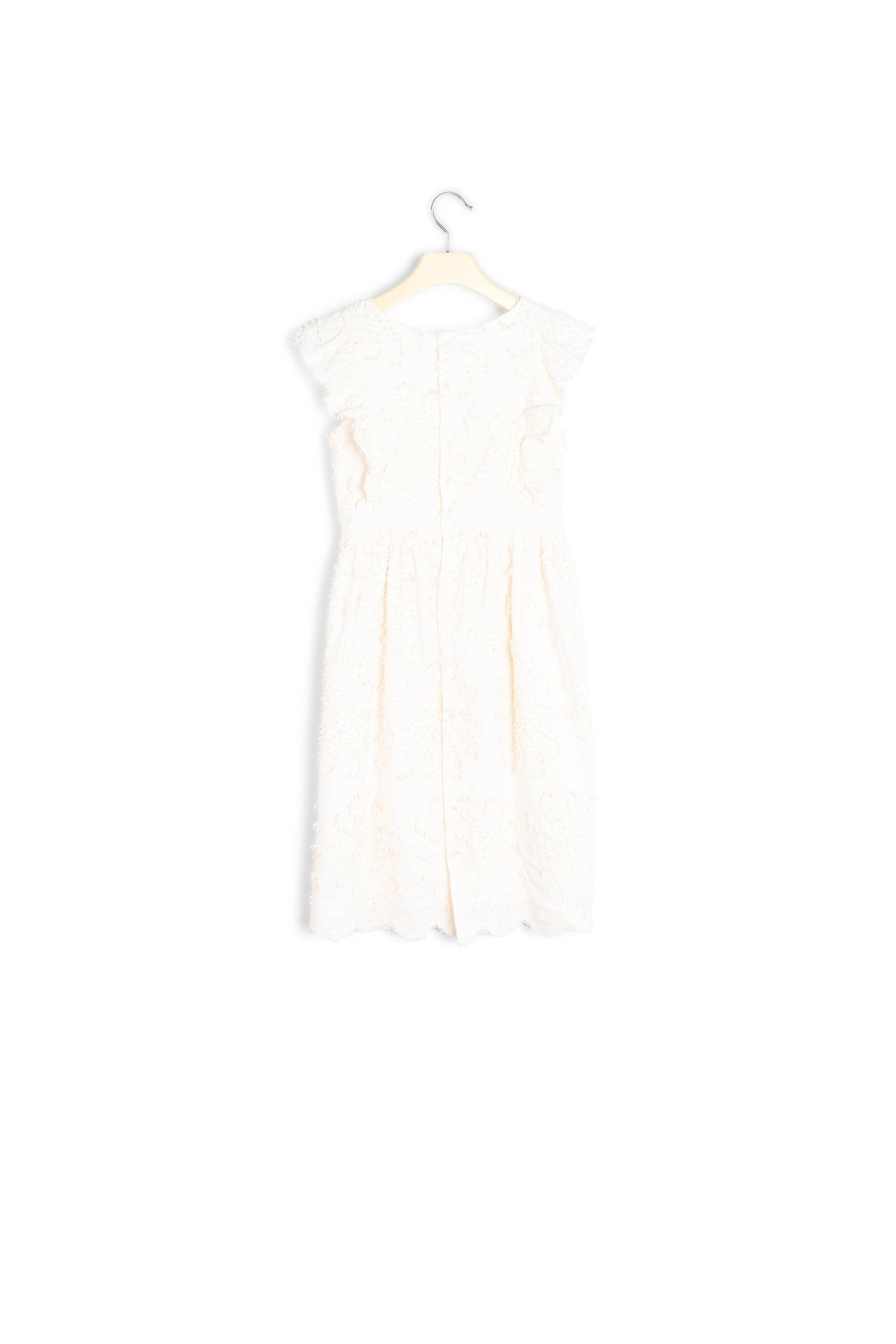 Robe en popeline brodée - Bonpoint vintage