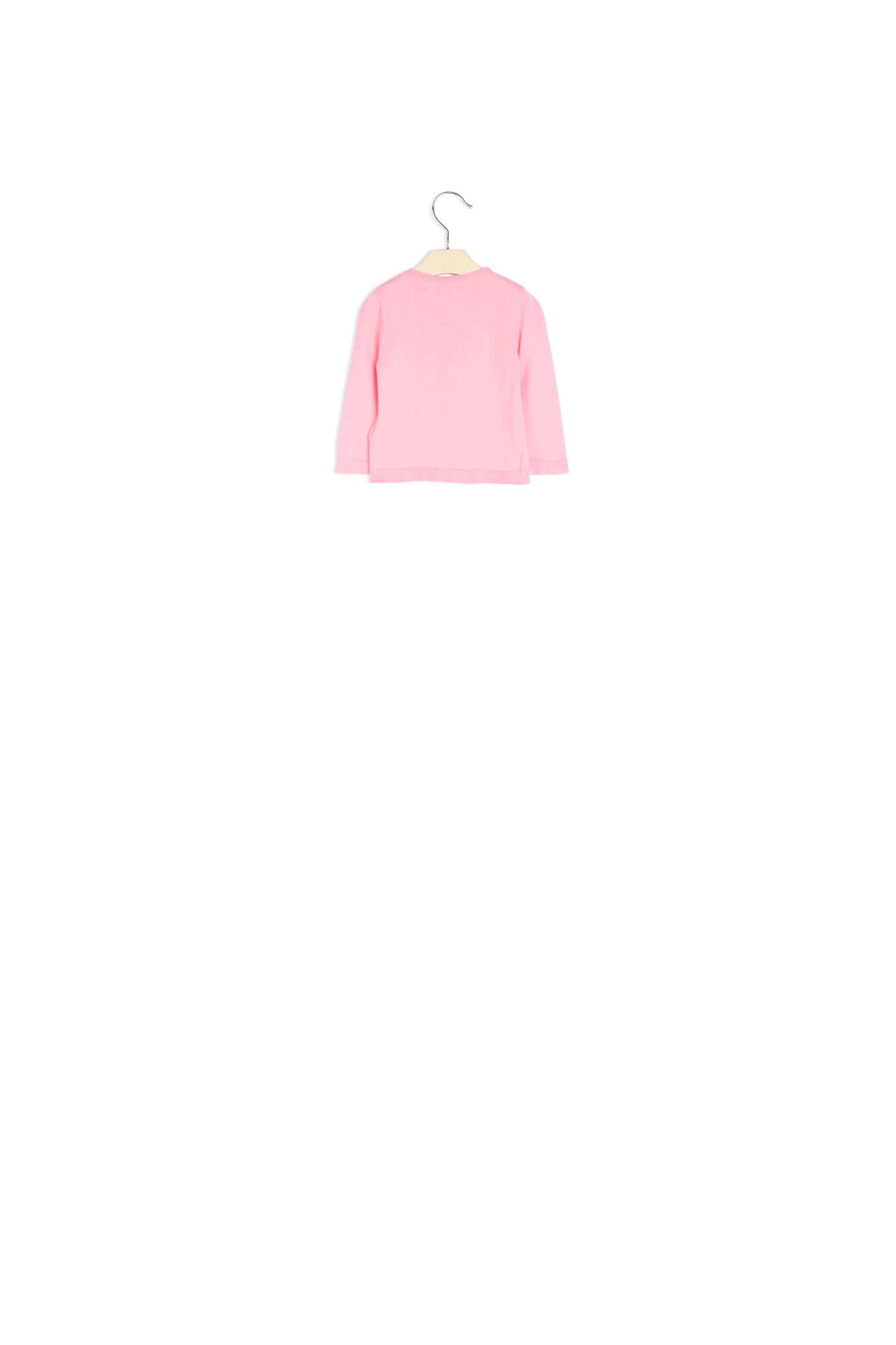 Cardigan en coton brodé - Bonpoint vintage