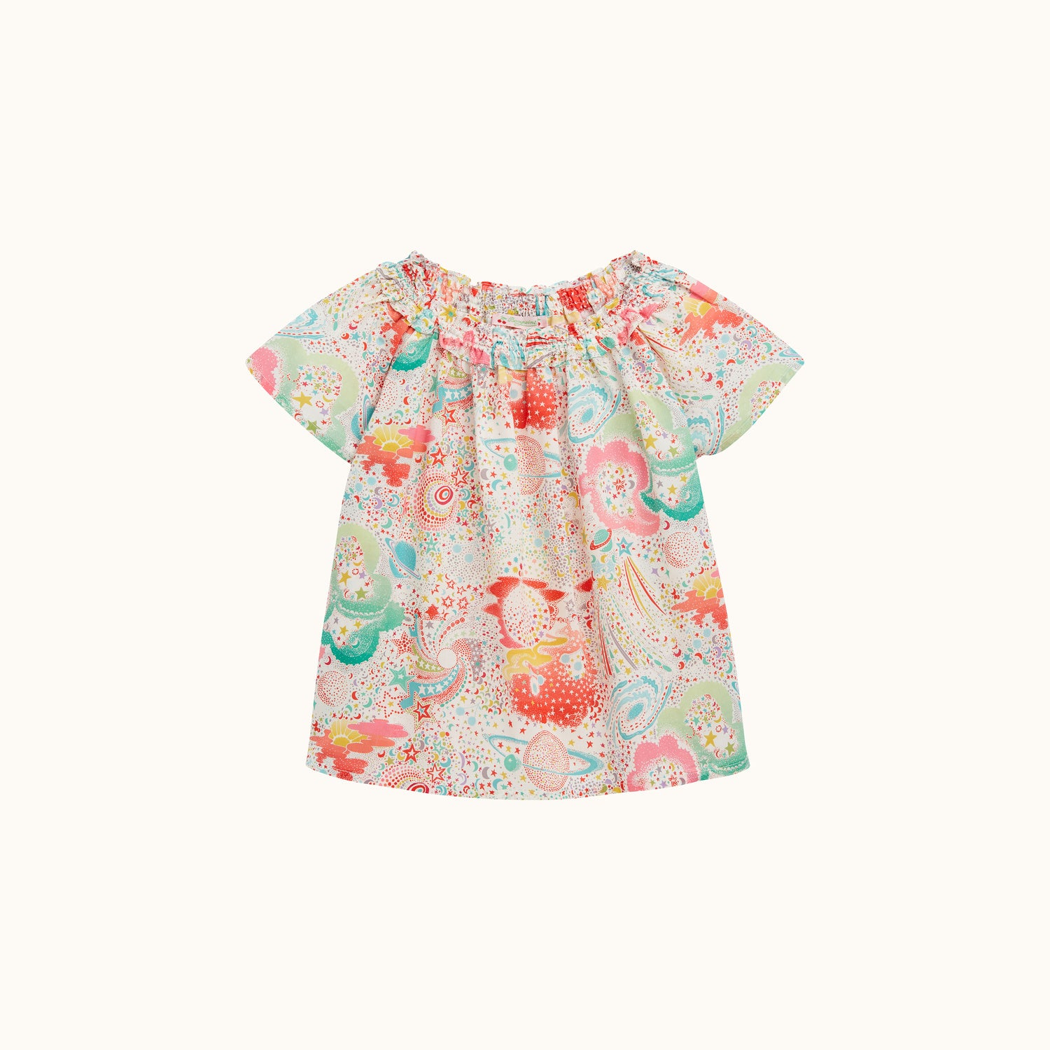 Blouse Goldia en Liberty - Bonpoint vintage