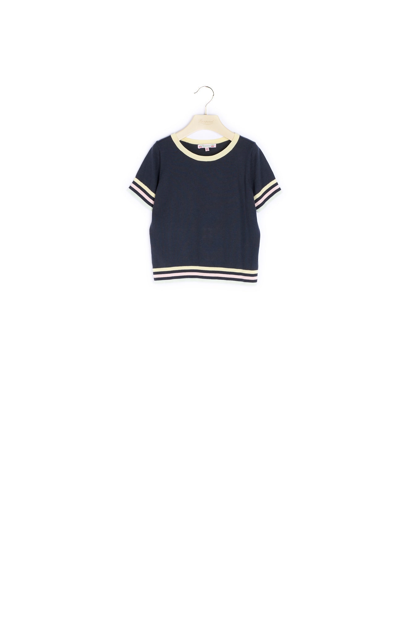Pullover manches courtes - Bonpoint vintage