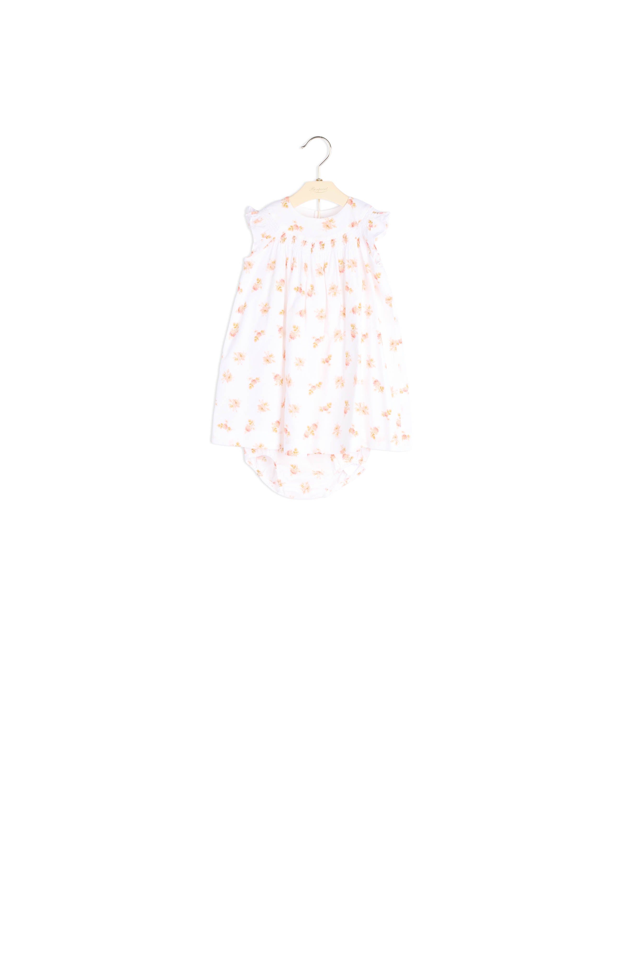 Robe et bloomer en coton - Bonpoint vintage