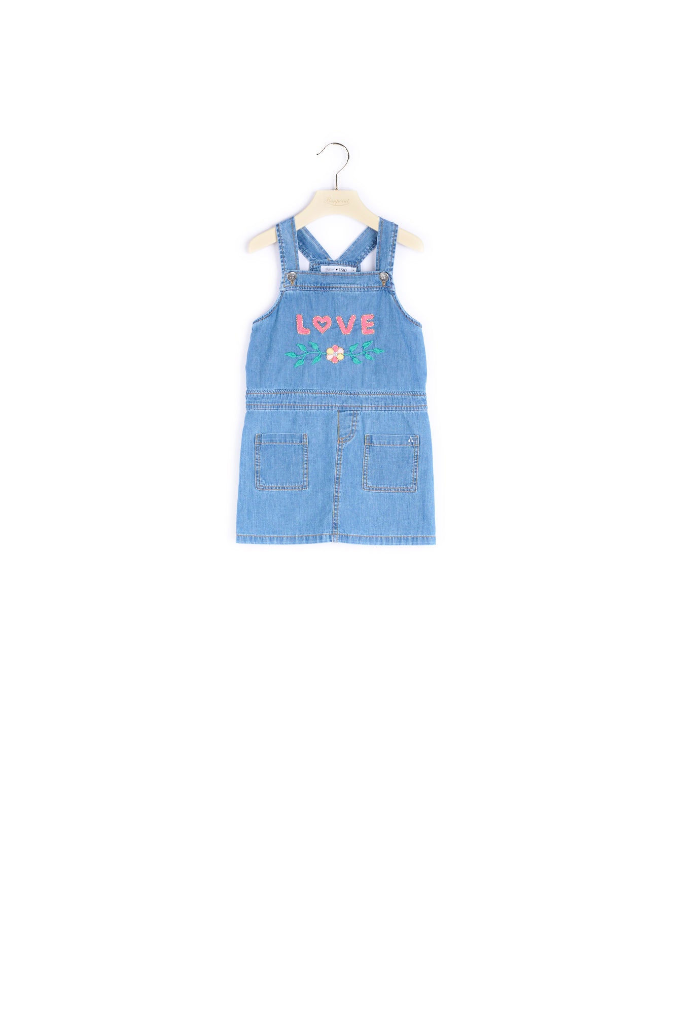 Robe en denim fille - Bonpoint vintage