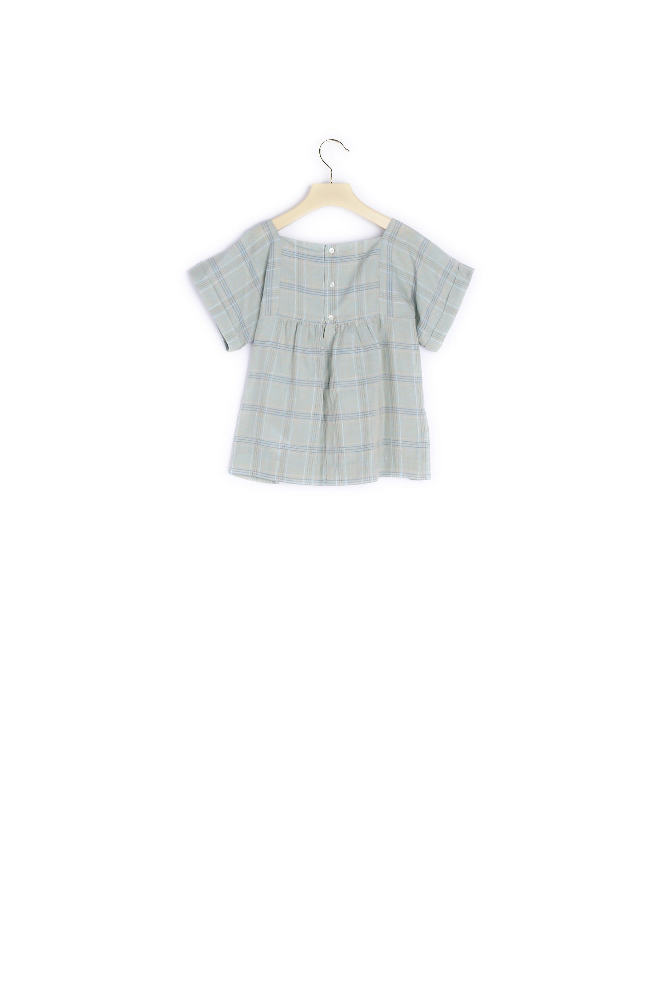 Blouse à smocks brodés - Bonpoint vintage