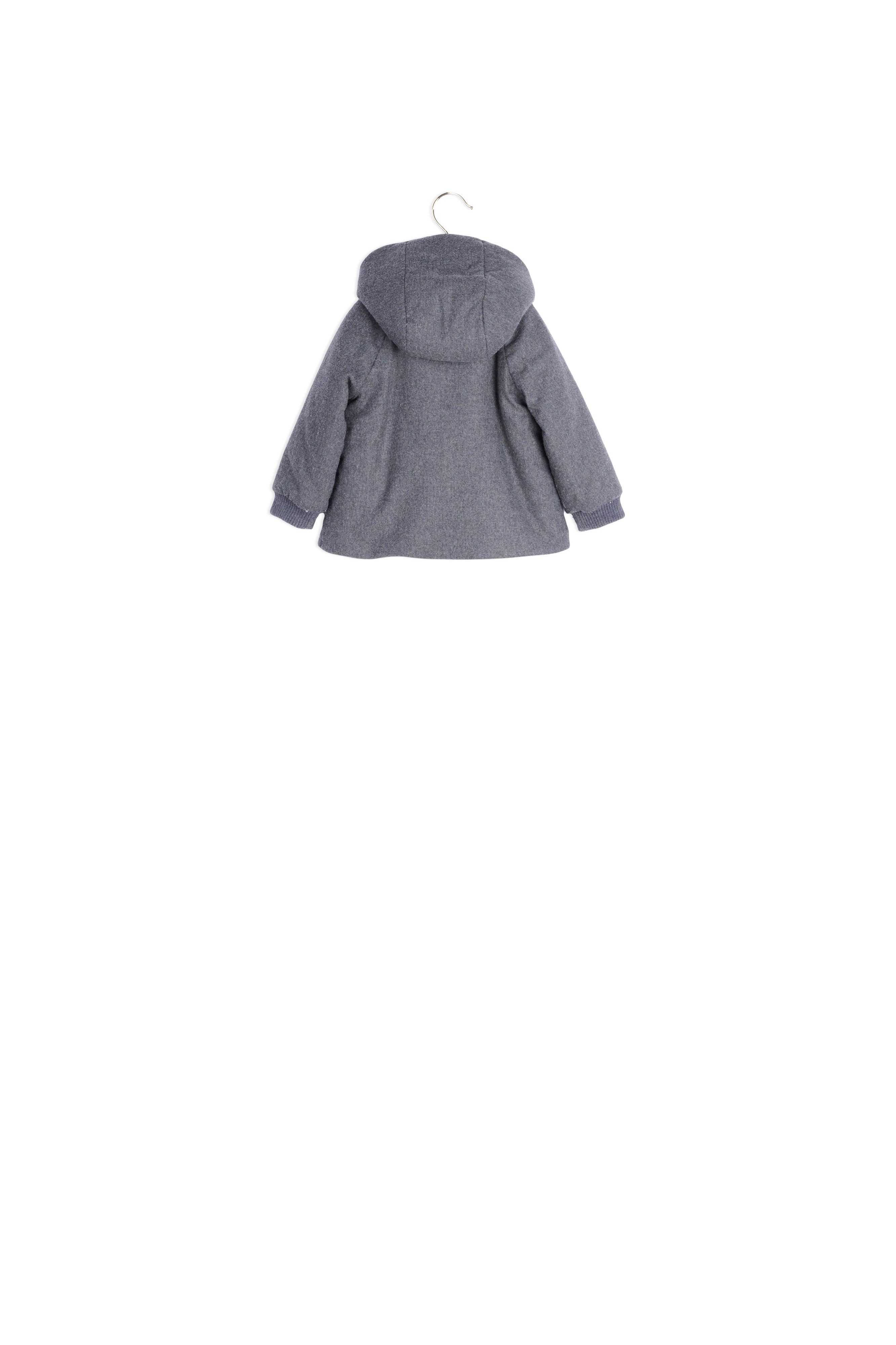Manteau Minois bébé en flanelle - Bonpoint vintage