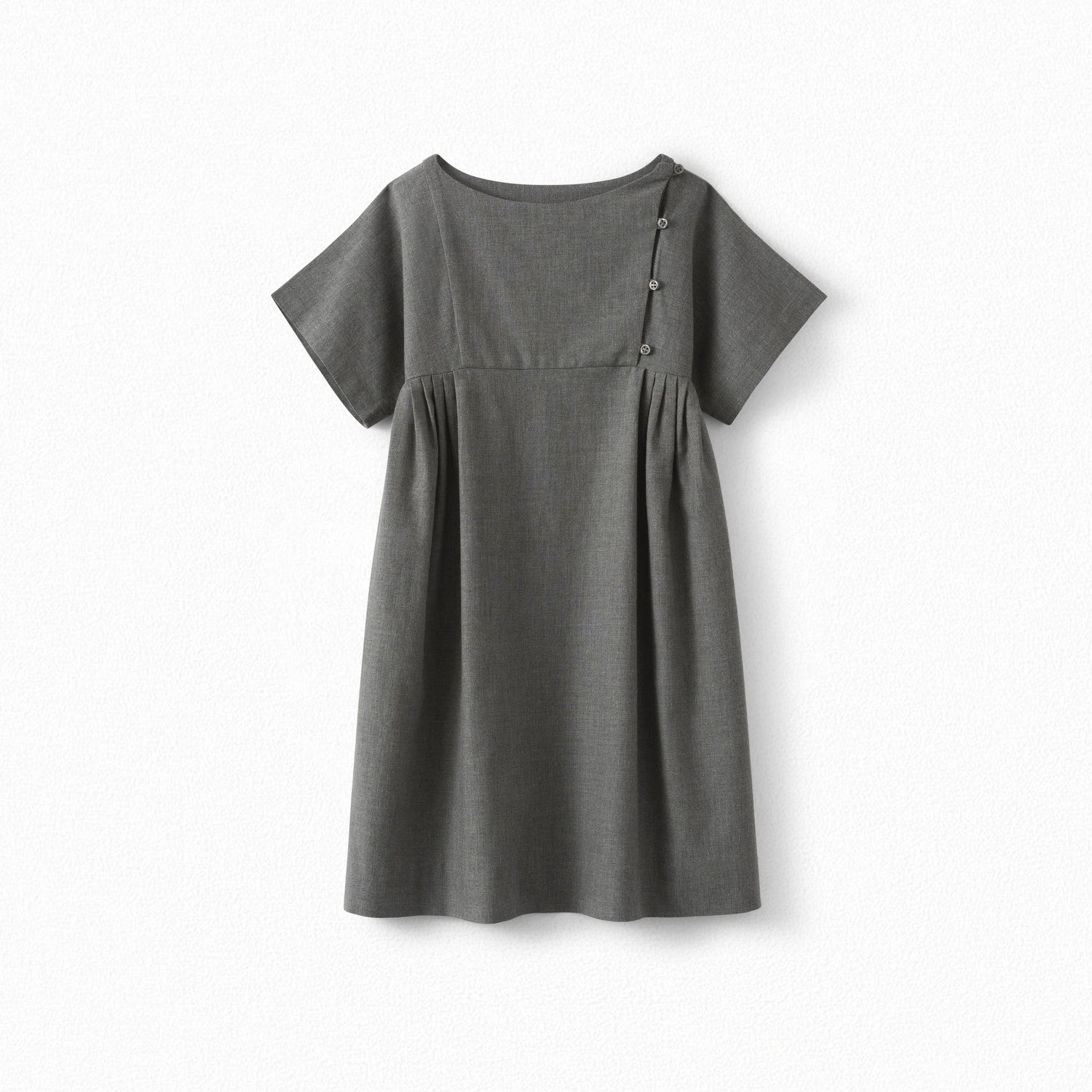 Robe fille en coton émerisé - Bonpoint vintage