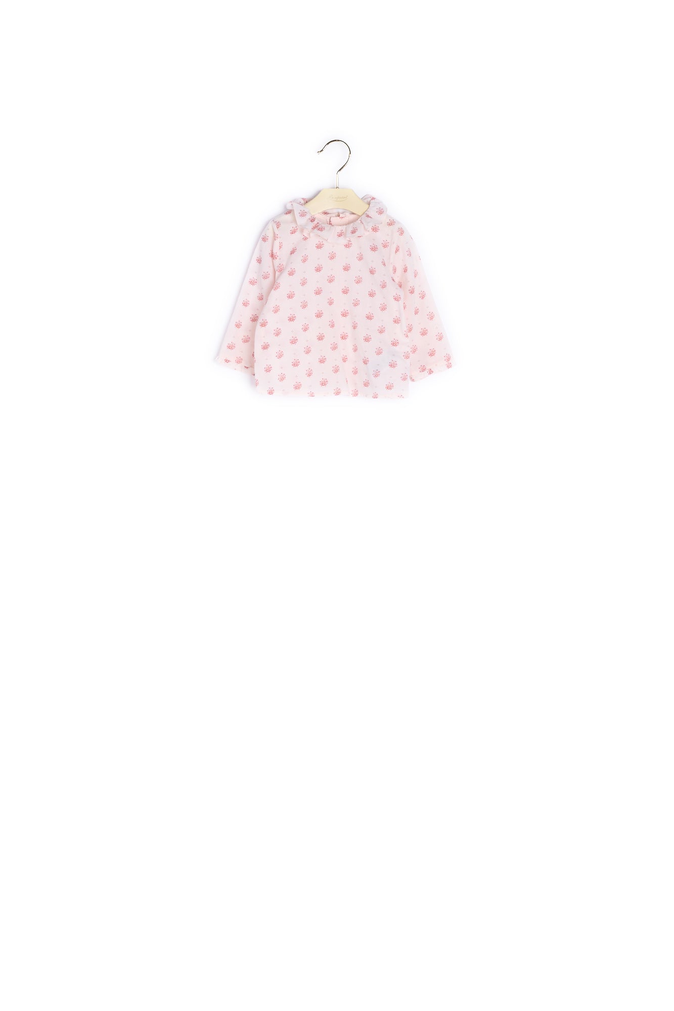 Blouse imprimée en voile de coton - Bonpoint vintage
