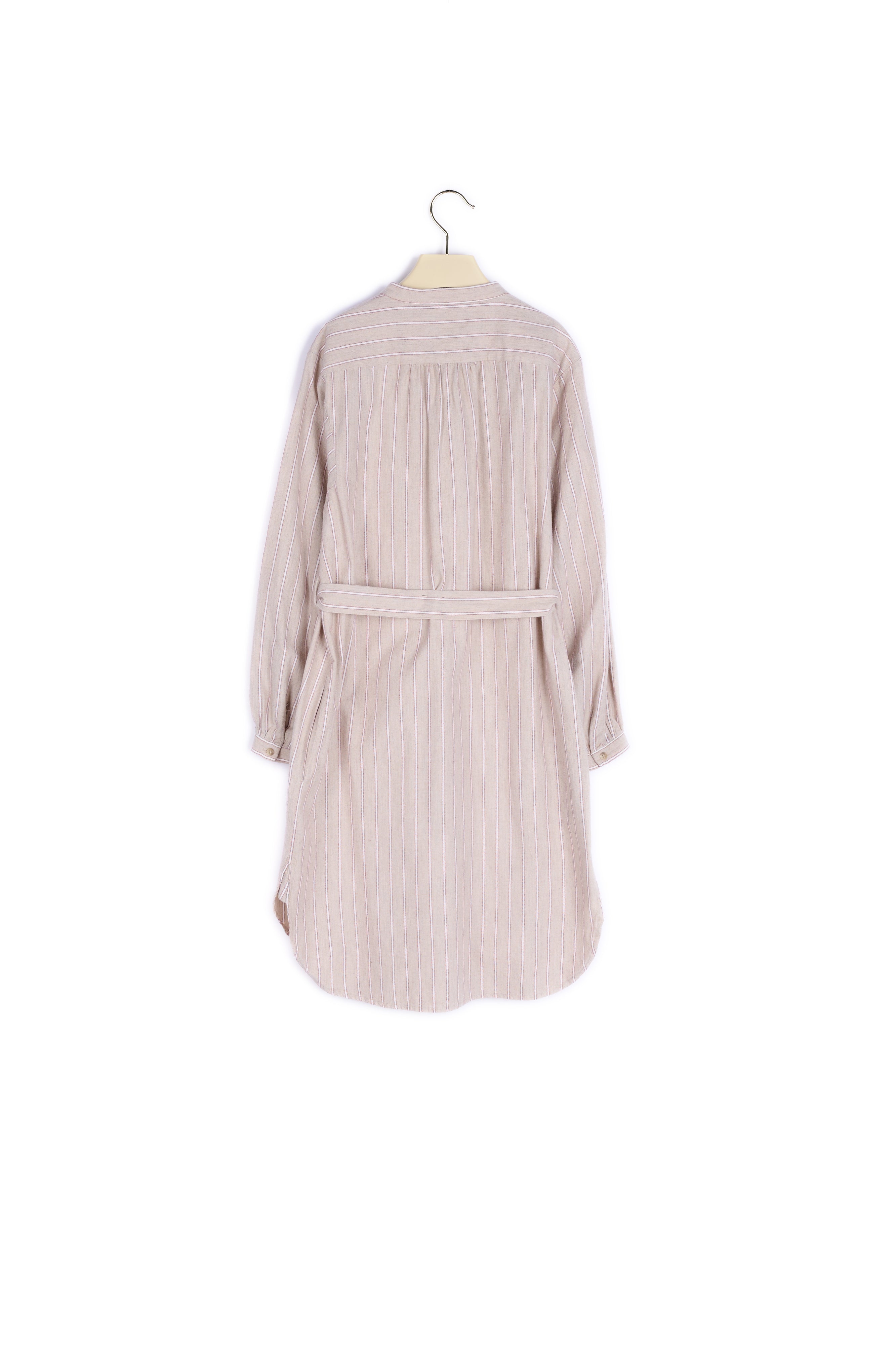 Robe chemise à rayures fines fille - Bonpoint vintage