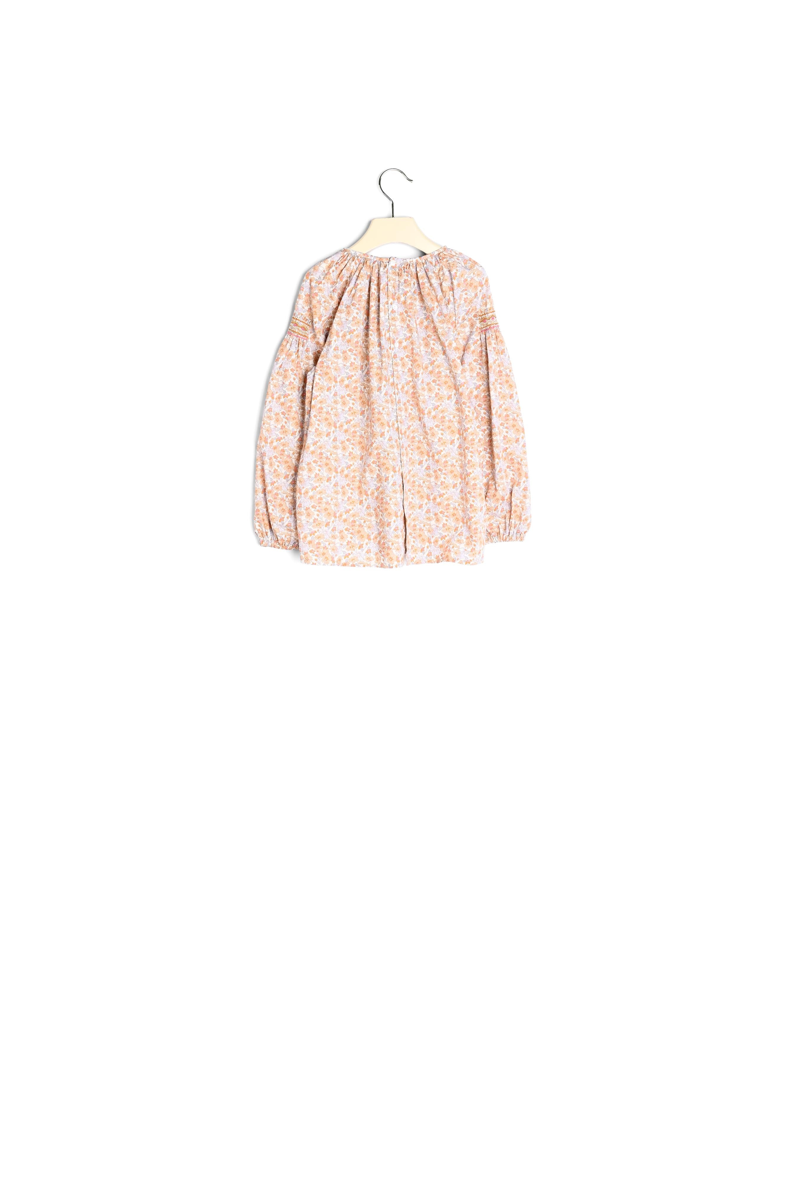 Blouse Liberty smockée - Bonpoint vintage