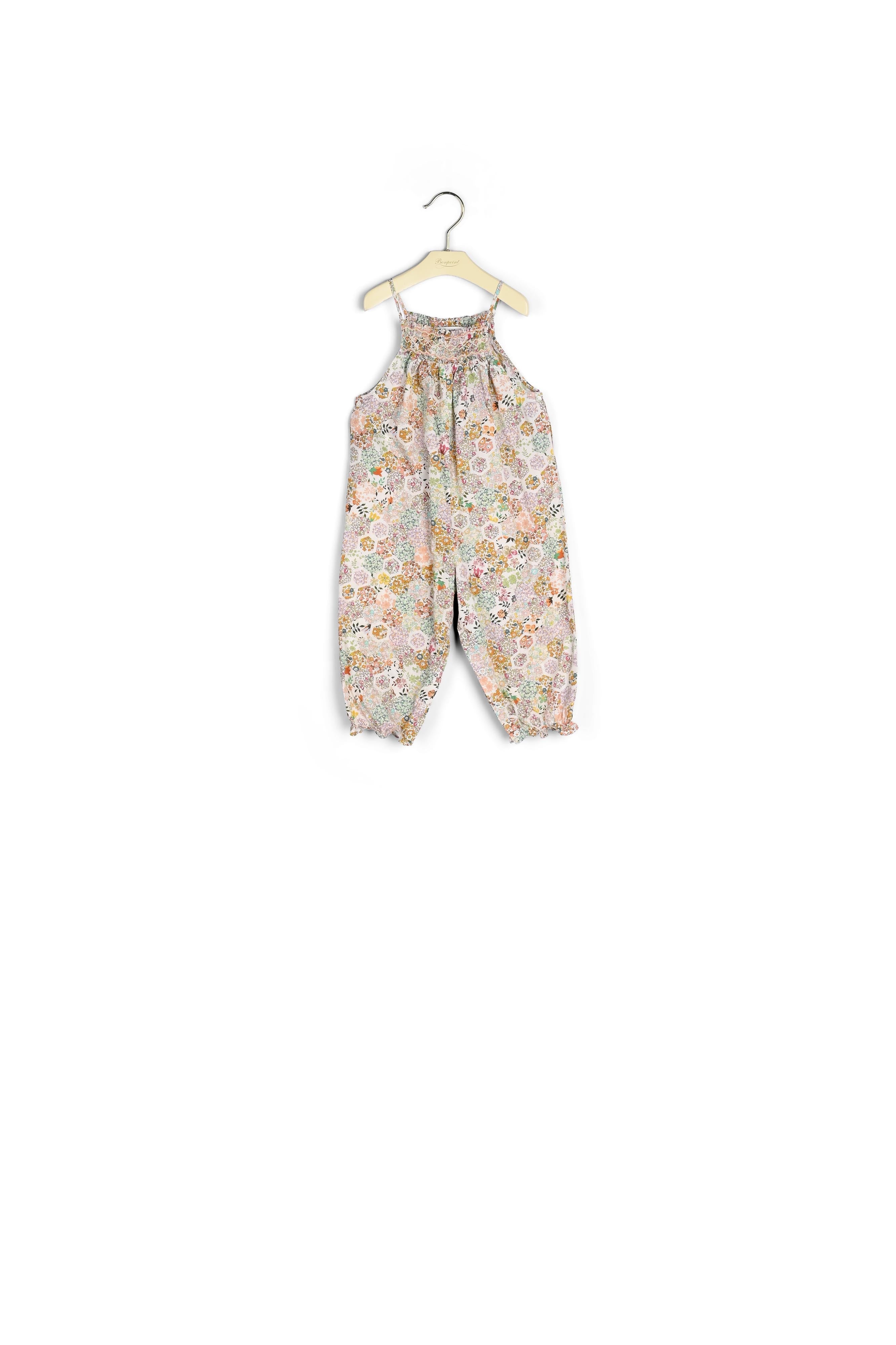 Salopette Lilisy en Liberty - Bonpoint vintage