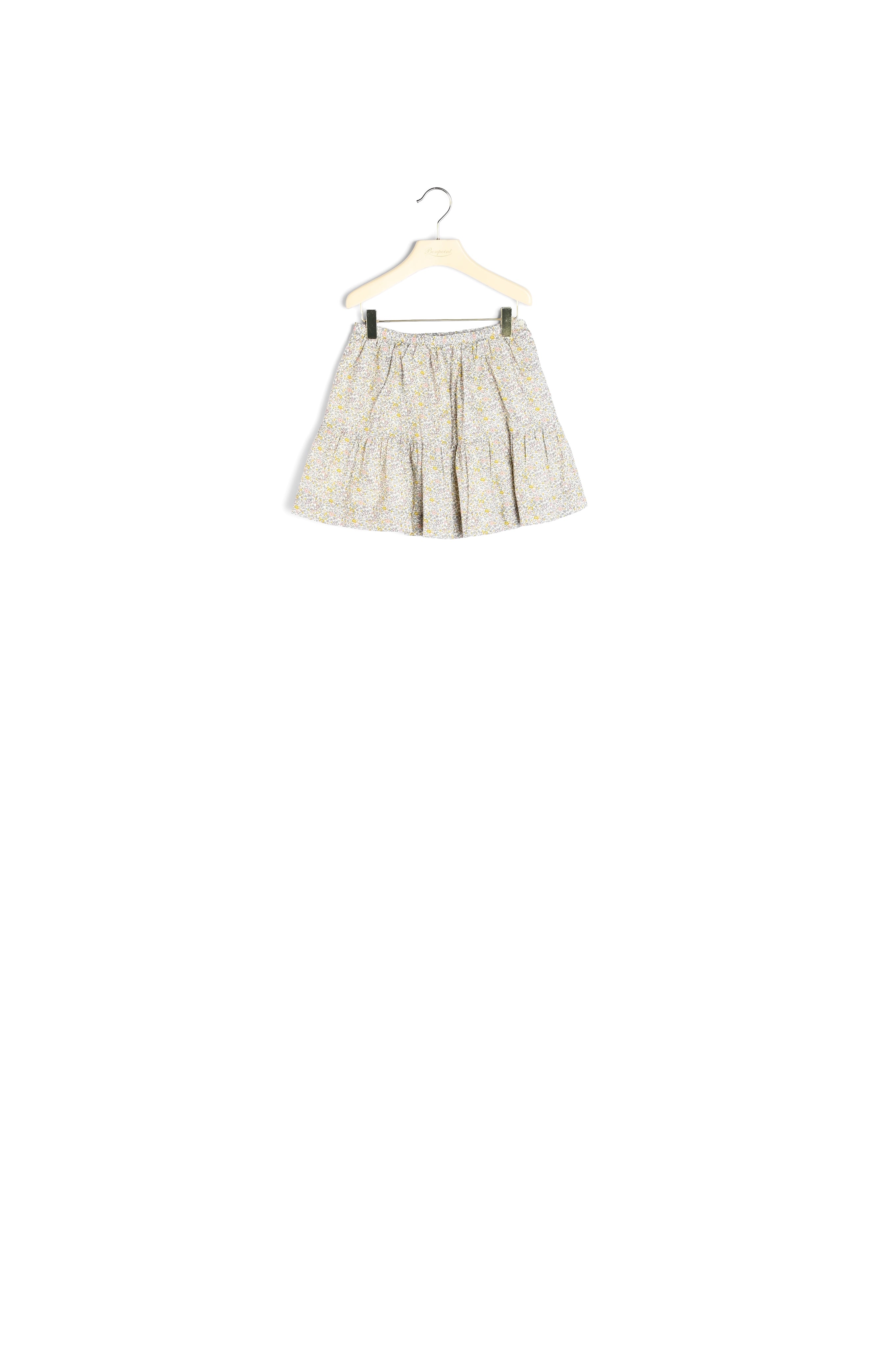Jupe en coton Liberty bio fille - Bonpoint vintage