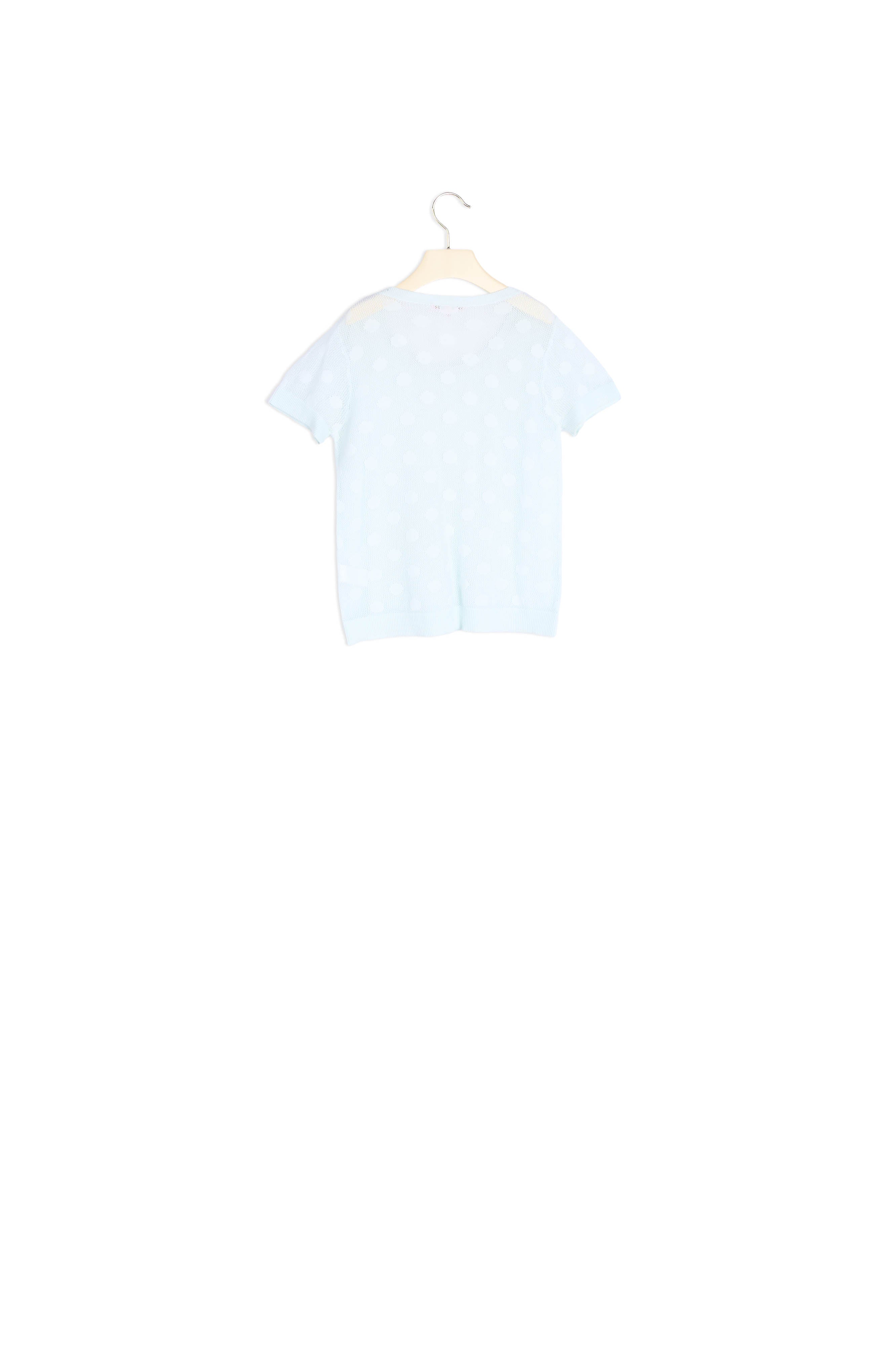 Pullover coton ajouré fille - Bonpoint vintage
