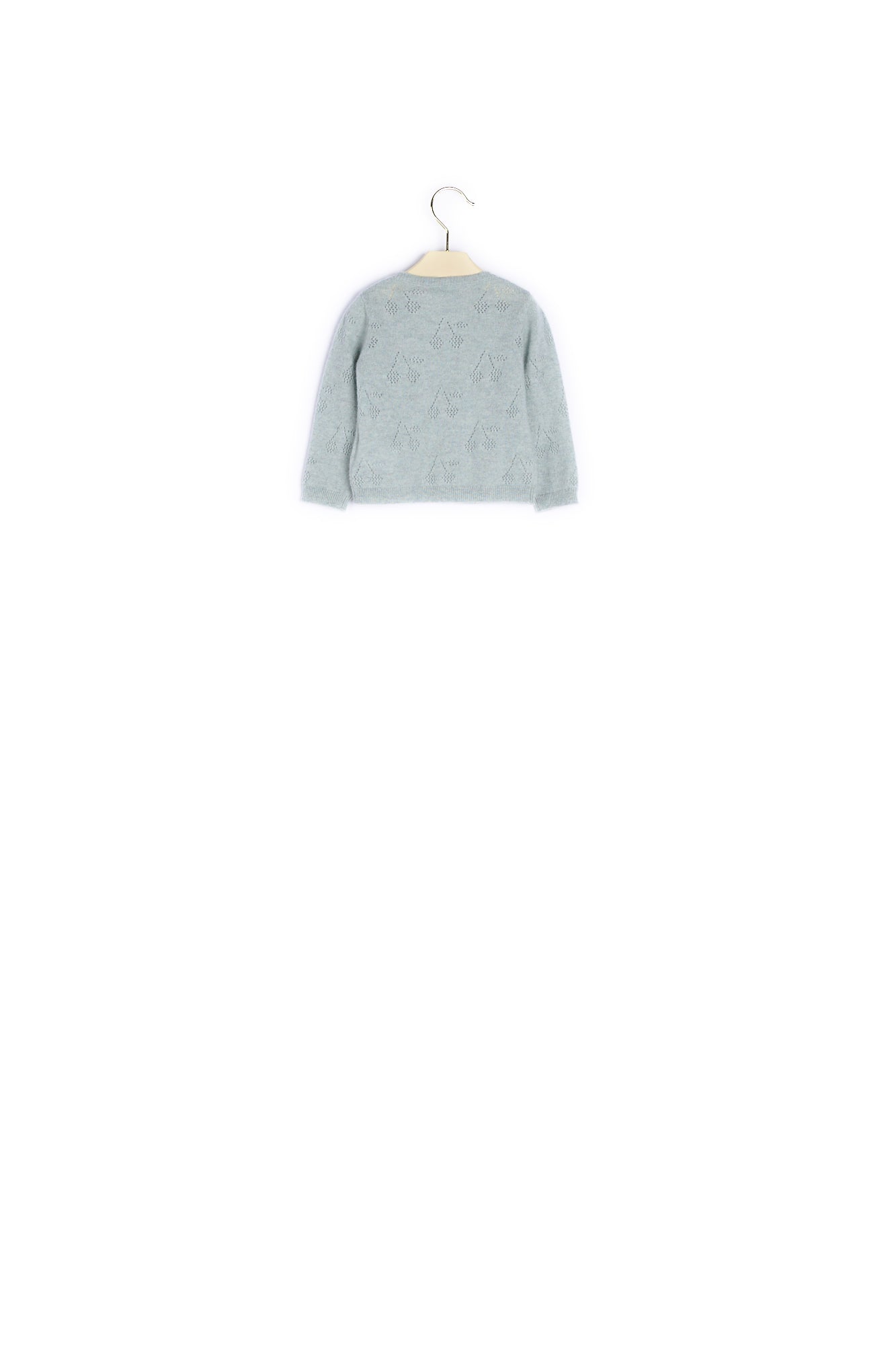 Cardigan en cachemire ajouré bébé - Bonpoint vintage