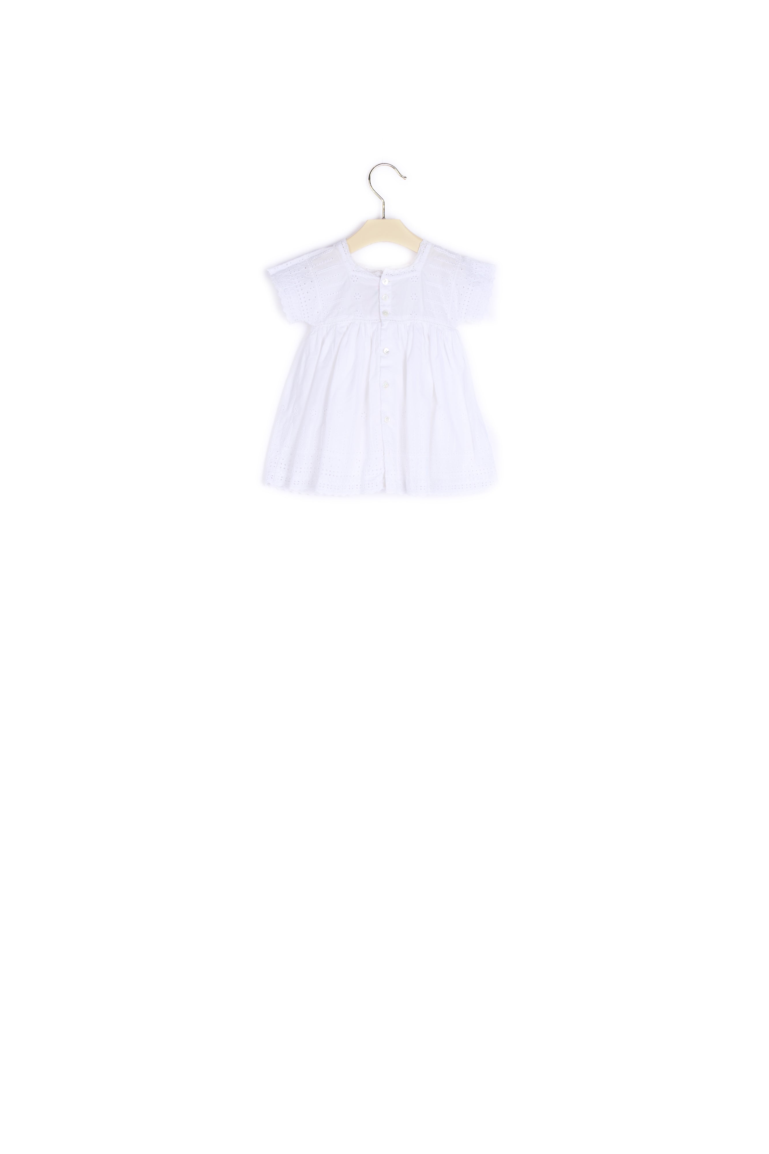 Robe en broderie anglaise - Bonpoint vintage