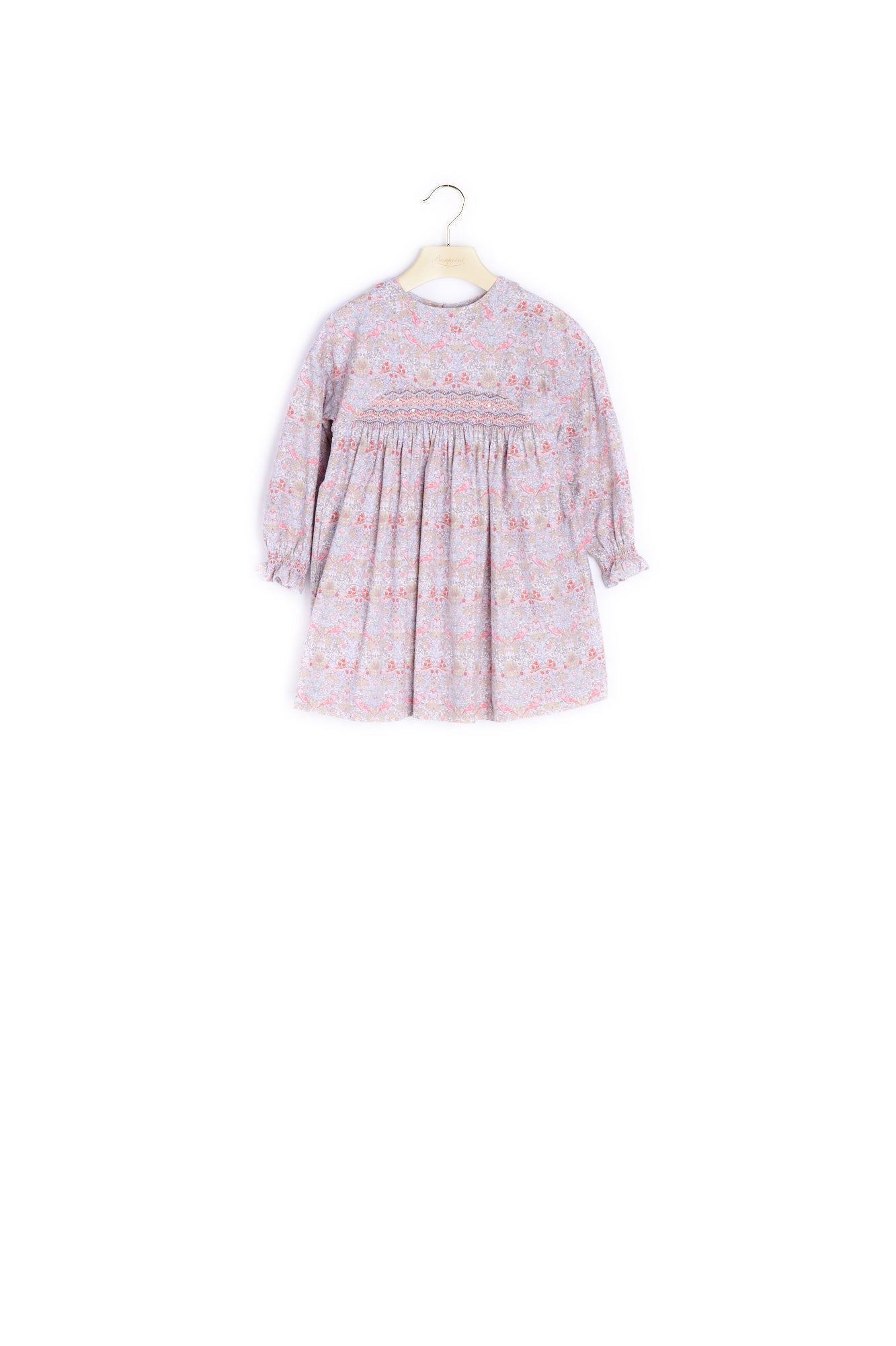 Robe en tissu Liberty et laine - Bonpoint vintage