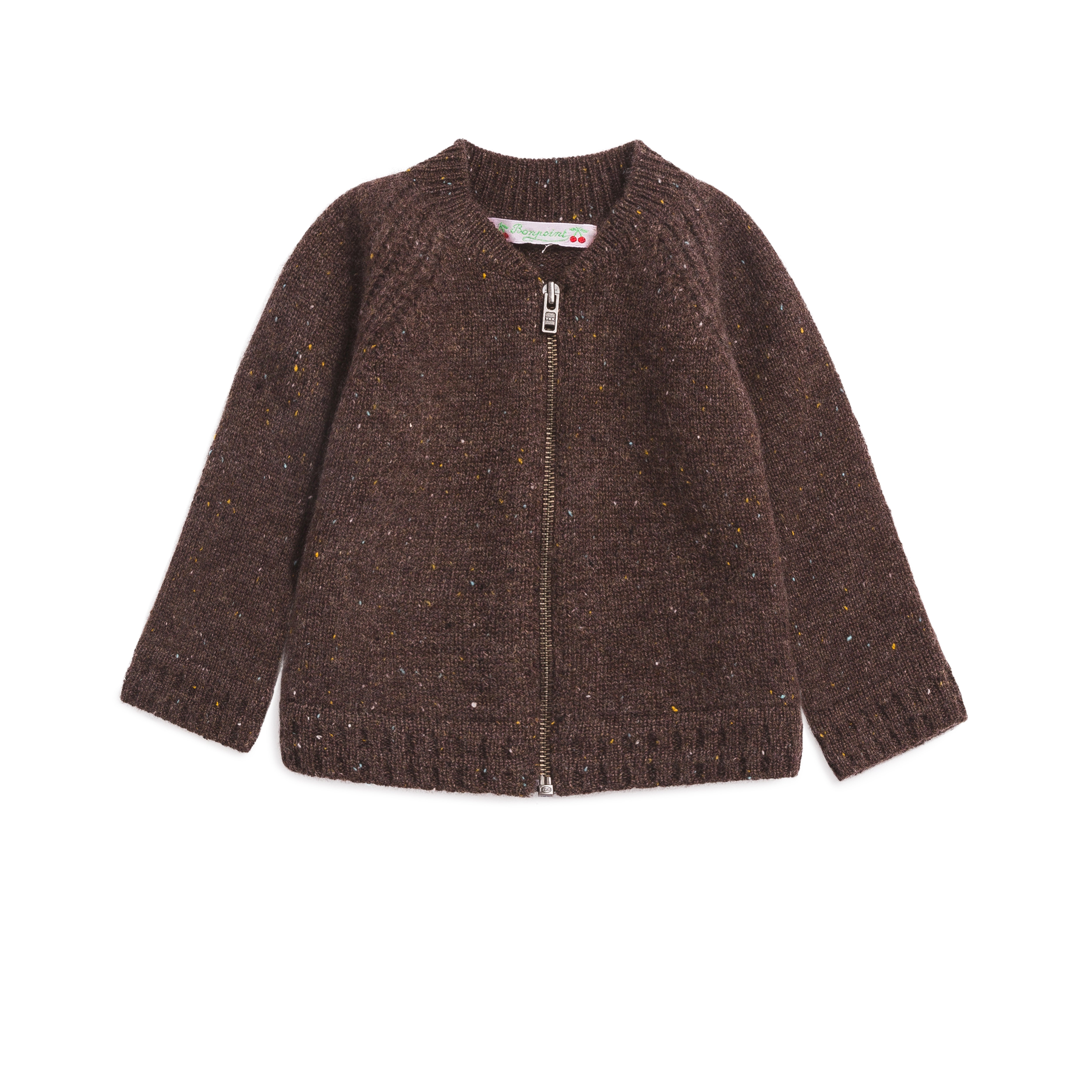 Cardigan Cachemire zippe - Bonpoint vintage