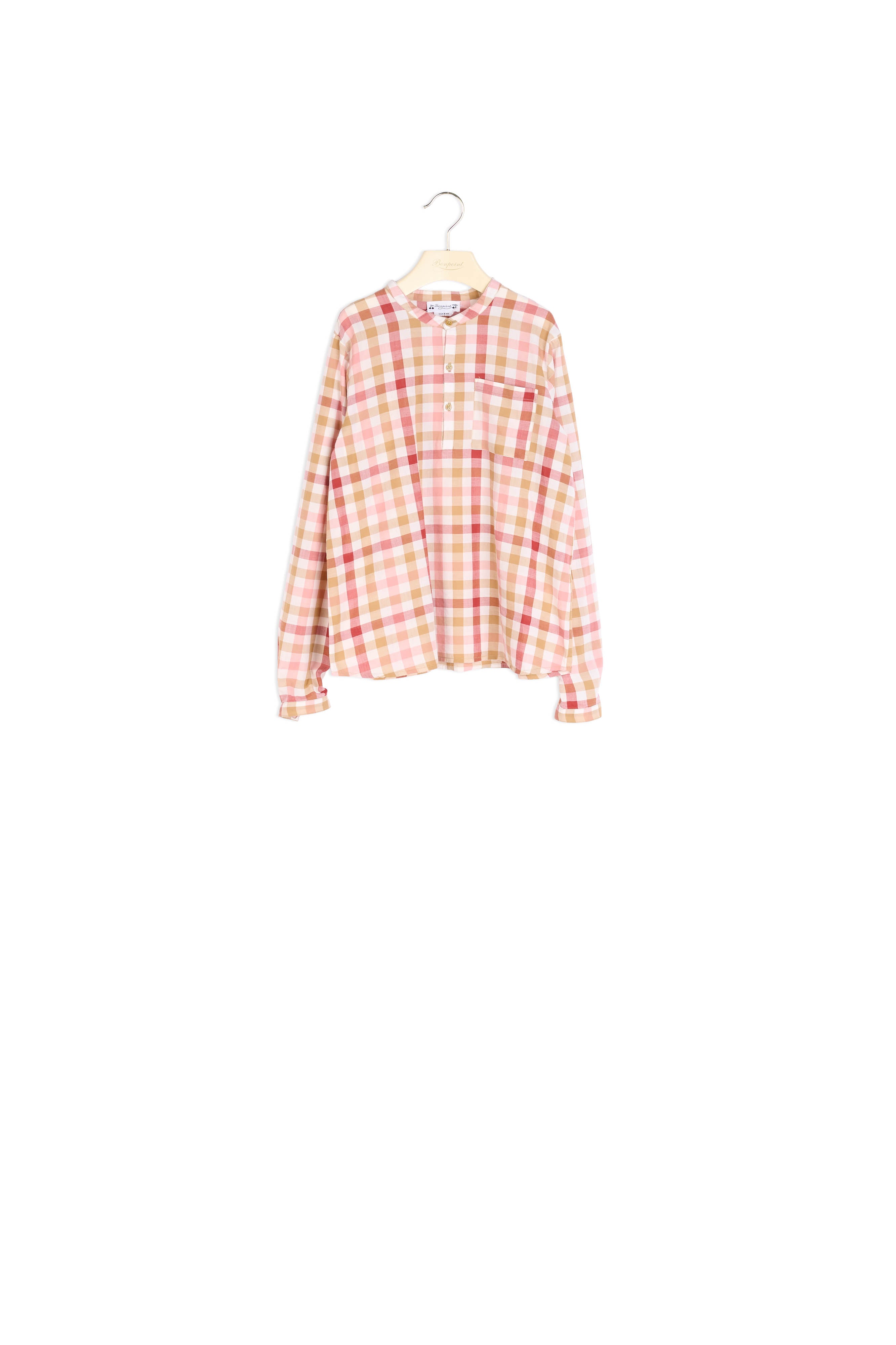 Chemise à carreaux - Bonpoint vintage
