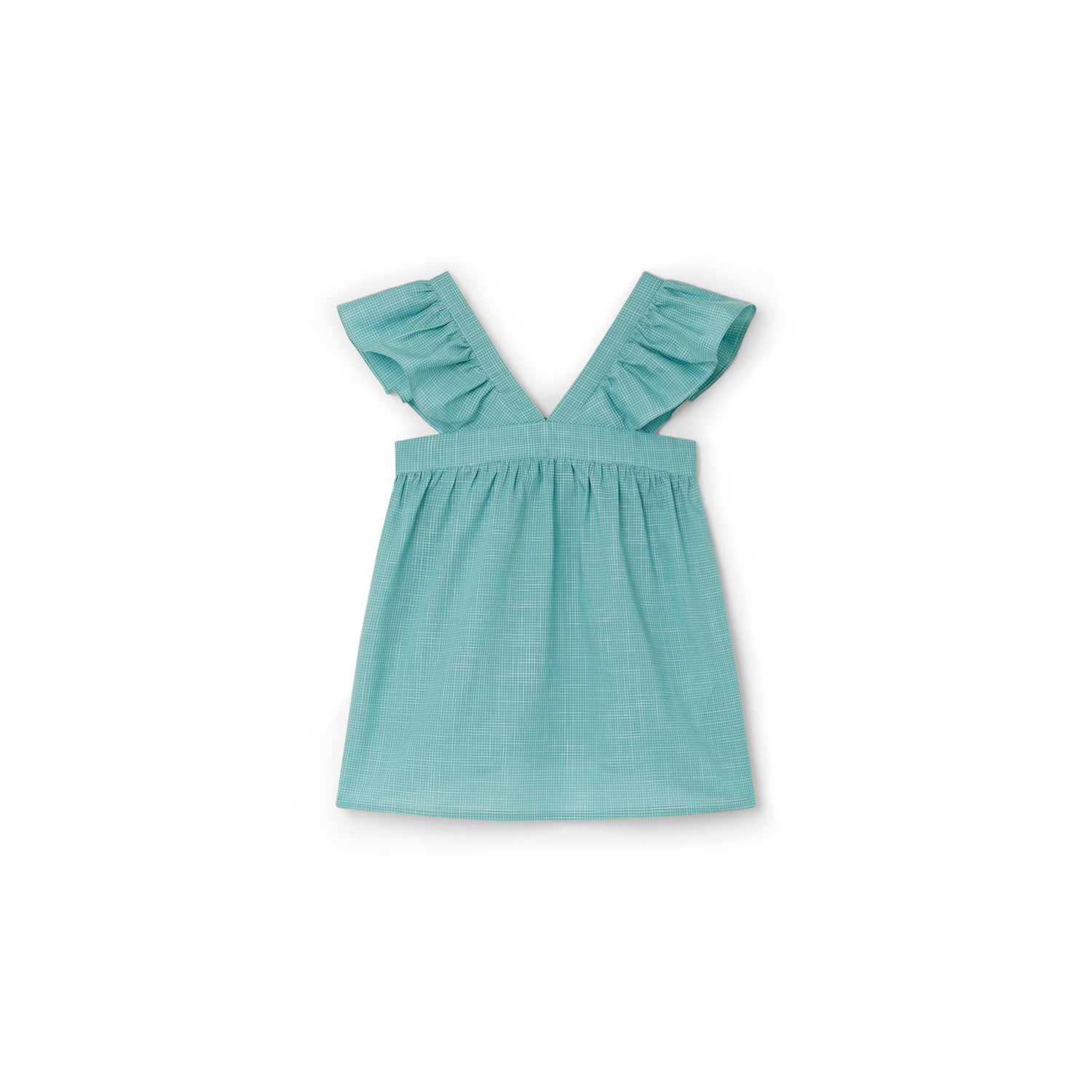 Blouse à bretelles volantées - Bonpoint vintage